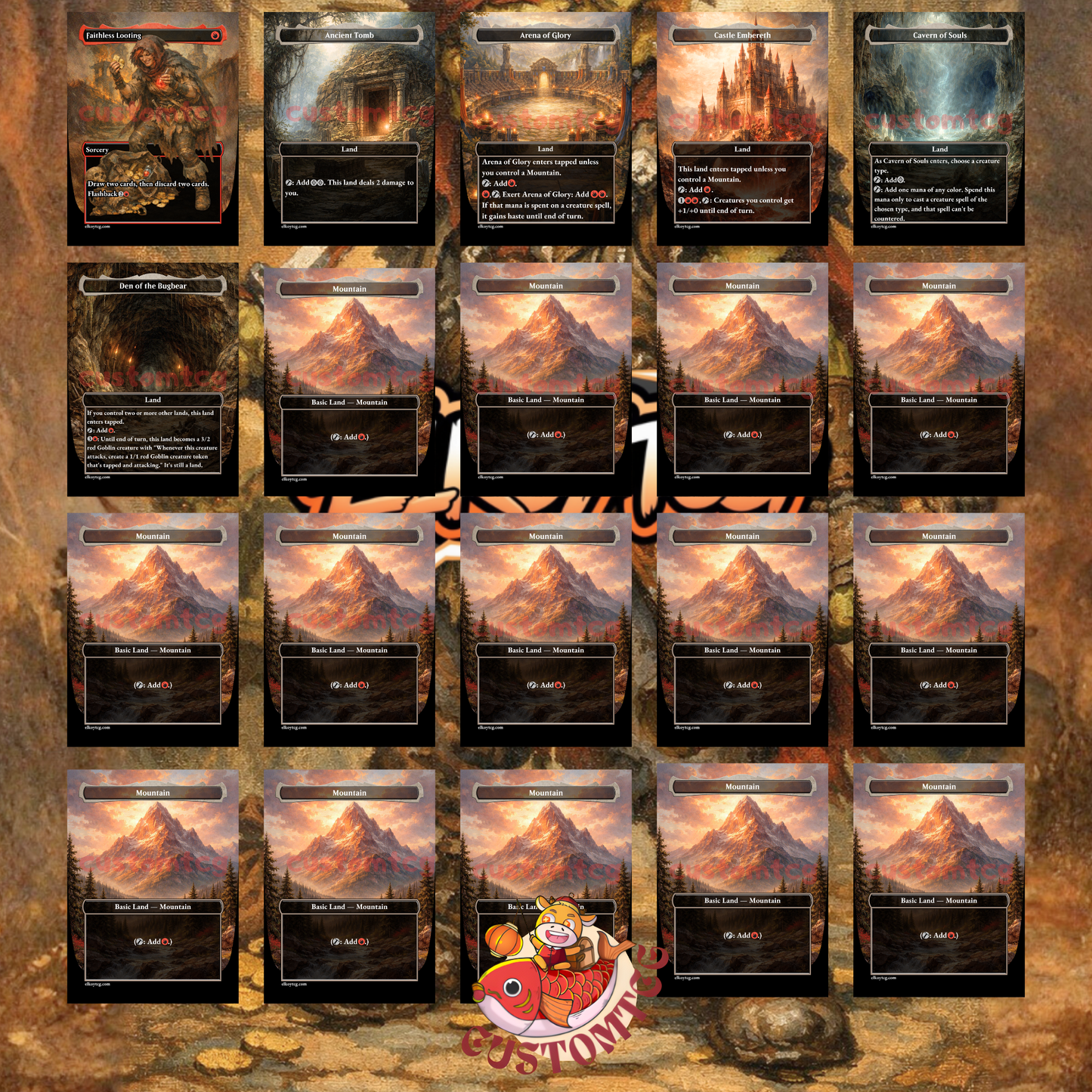 Krenko, Mob Boss Custom Deck V2