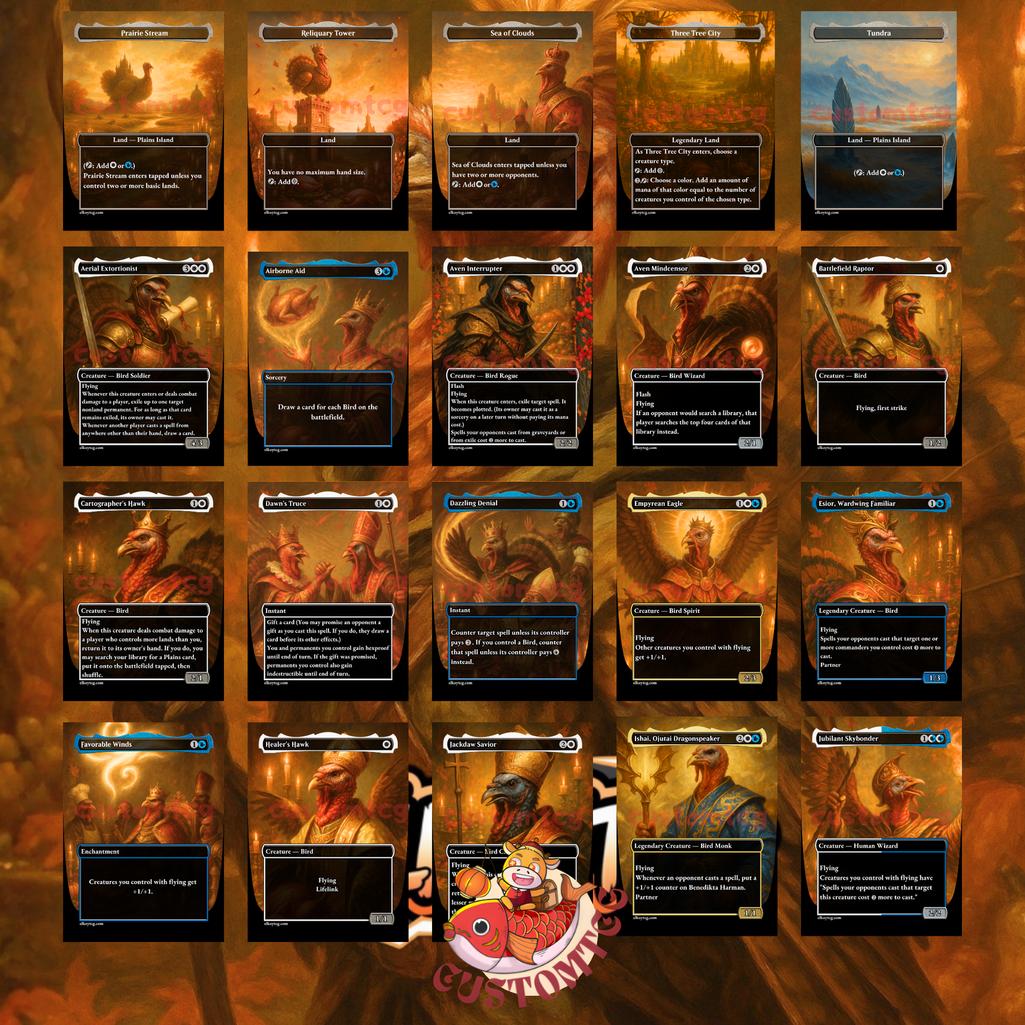 Kastral, The Windcrested Custom Deck