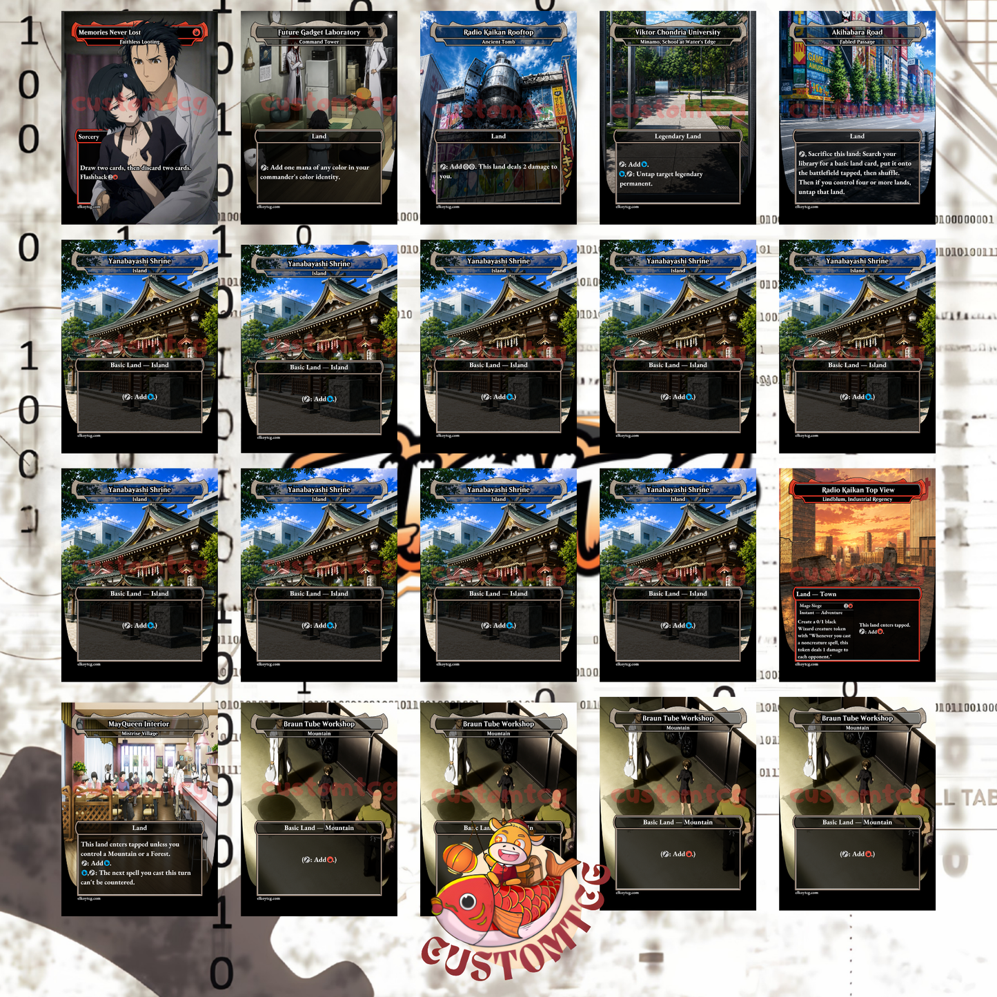 Steins;Gate Custom Deck