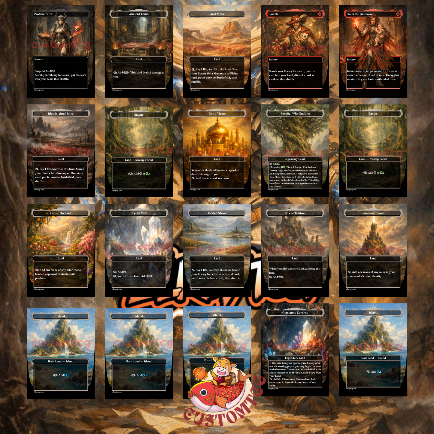 Codie, Vociferous Codex Custom Deck