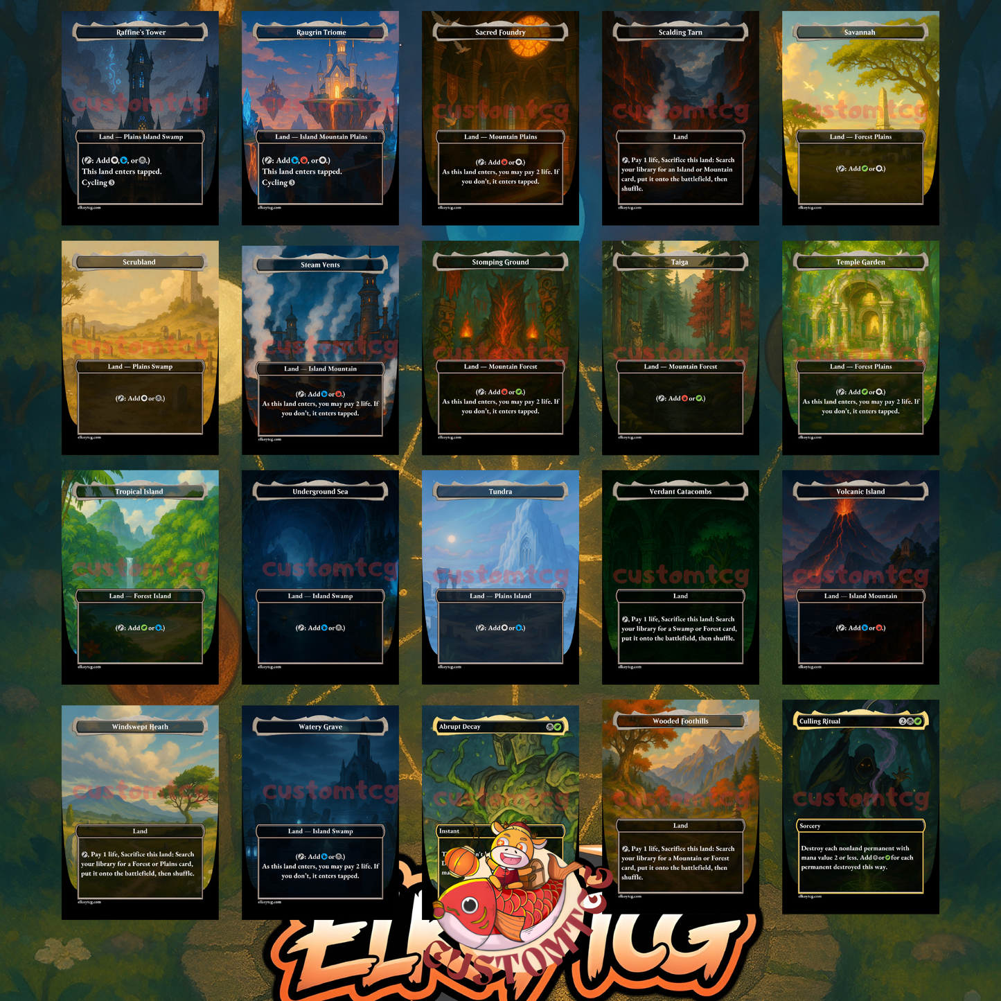 Kenrith Custom Themed Deck