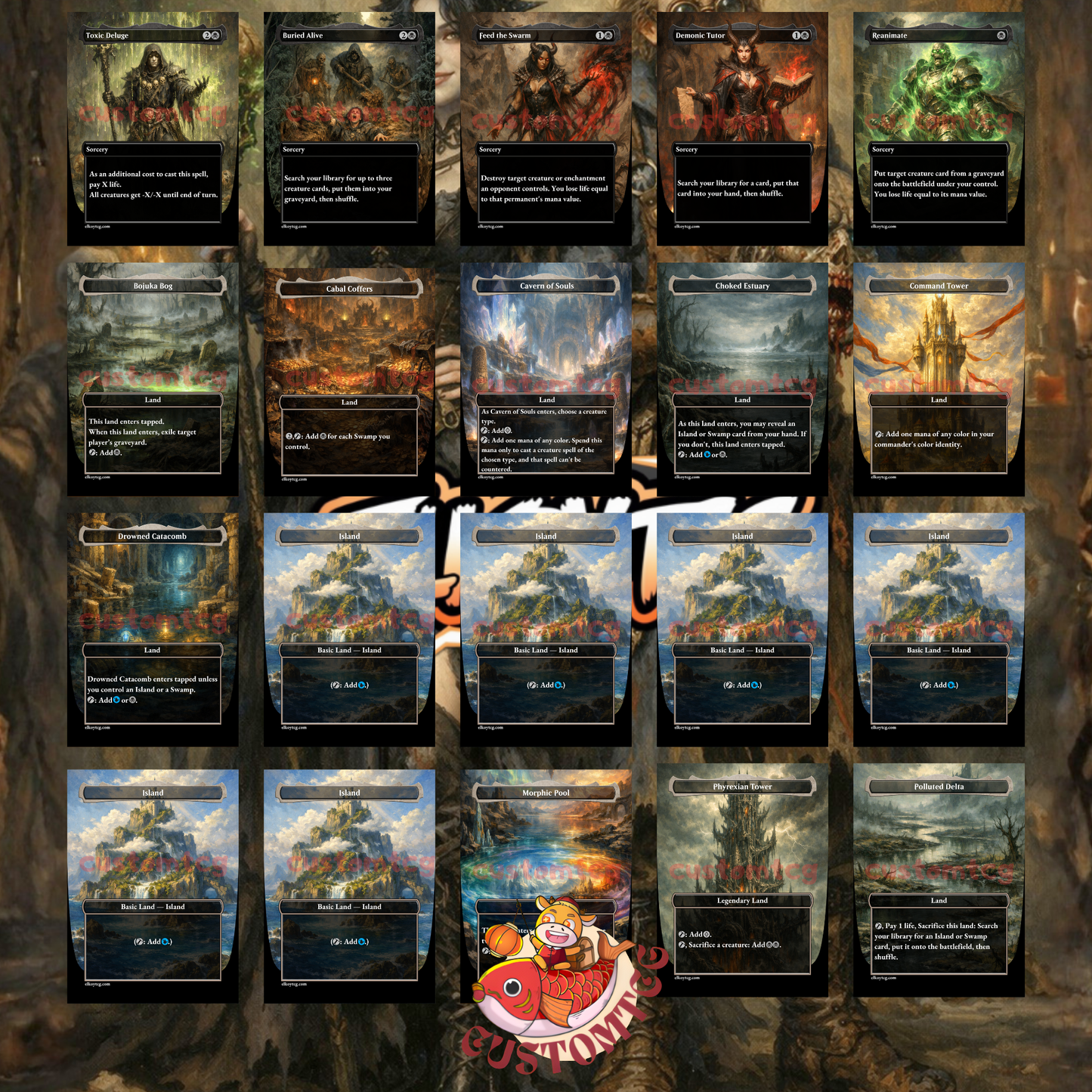 Gisa and Geralf Custom Deck