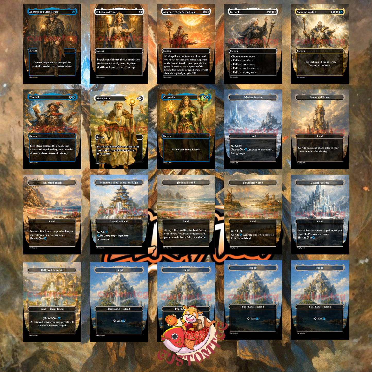 Kwain, Itinerant Meddler Custom Deck