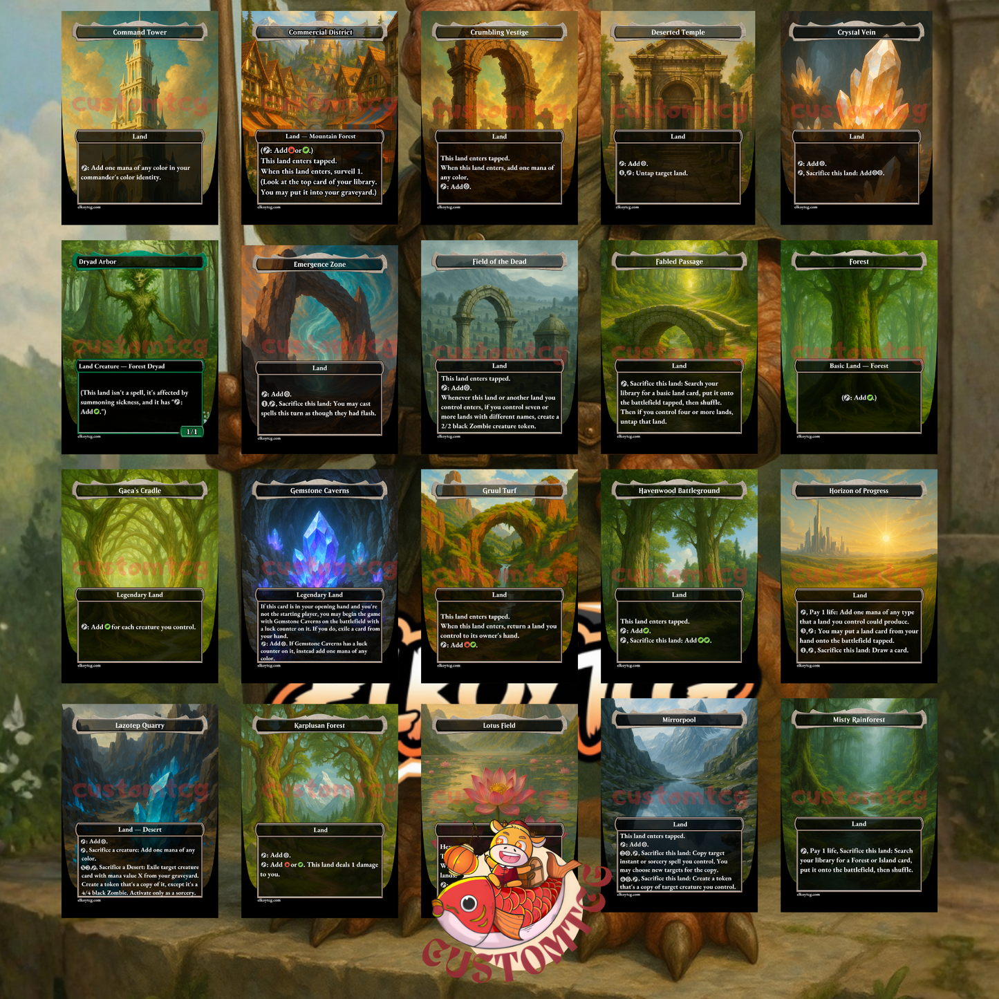 Tannuk, Memorial Ensign Custom Deck