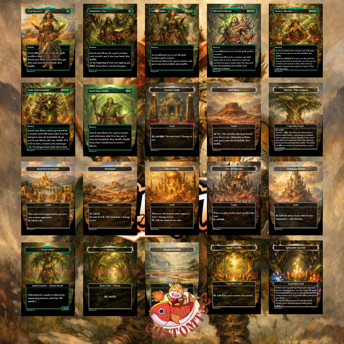 Brigid, Clachan's Heart — Selesnya Creature Toolbox Custom Deck