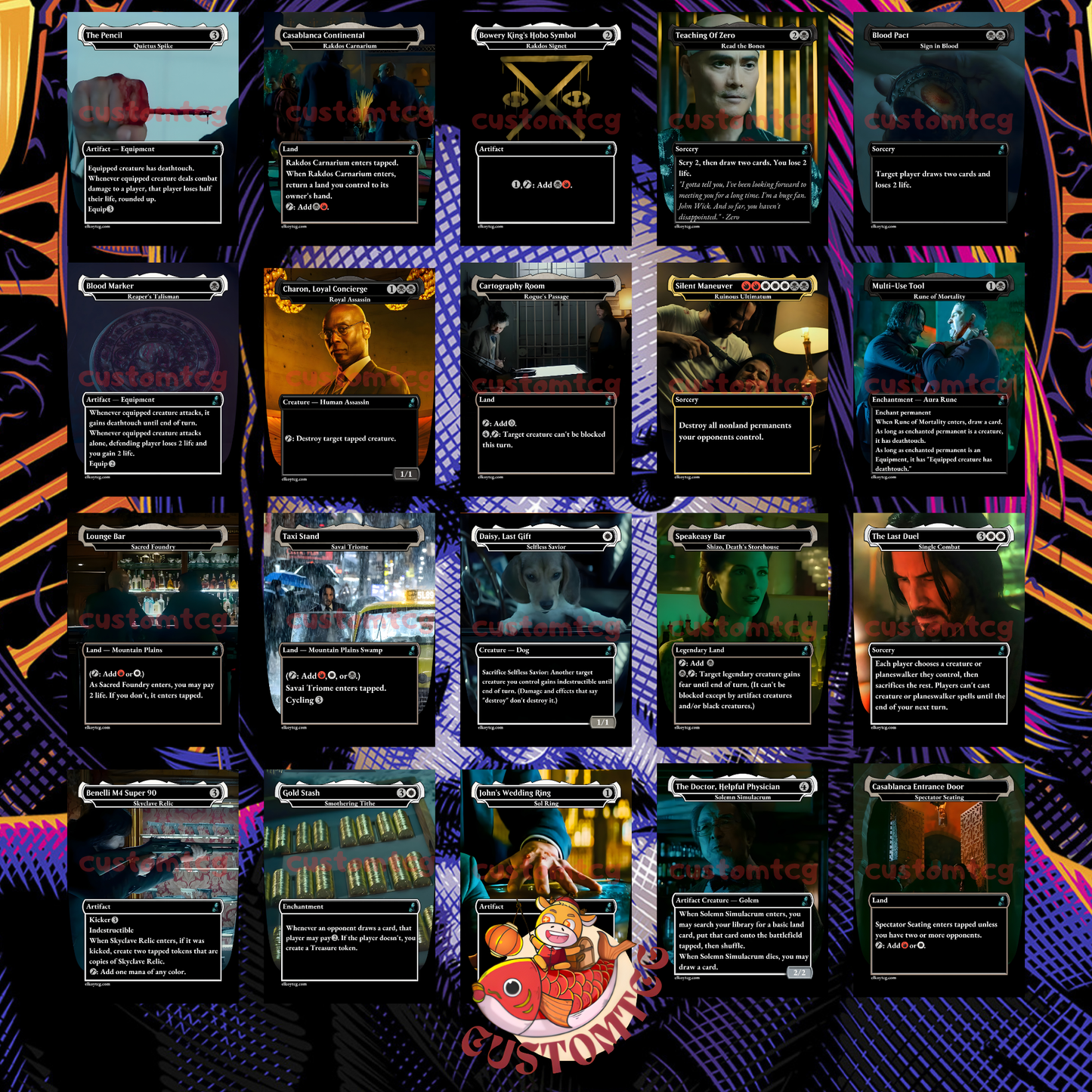 John Wick Commander Deck