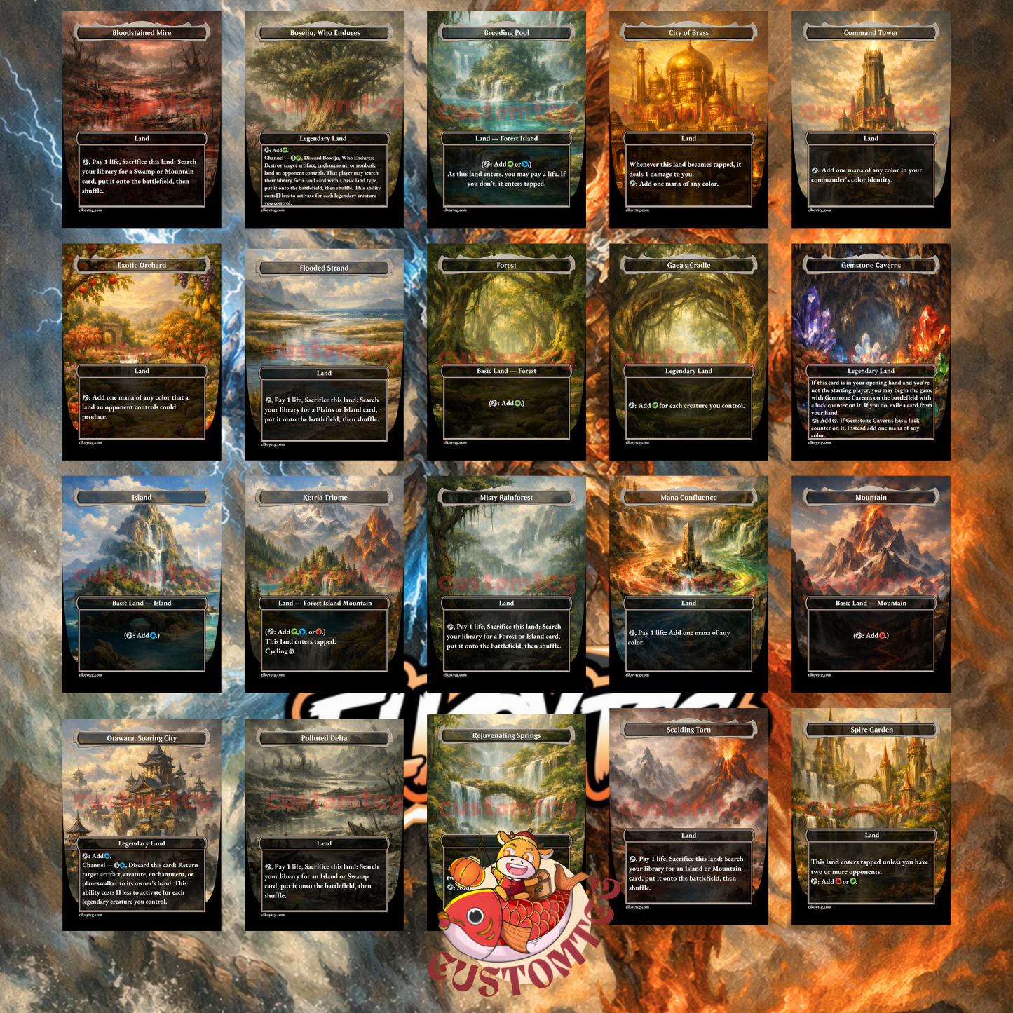 Maelstrom Wanderer Custom Deck