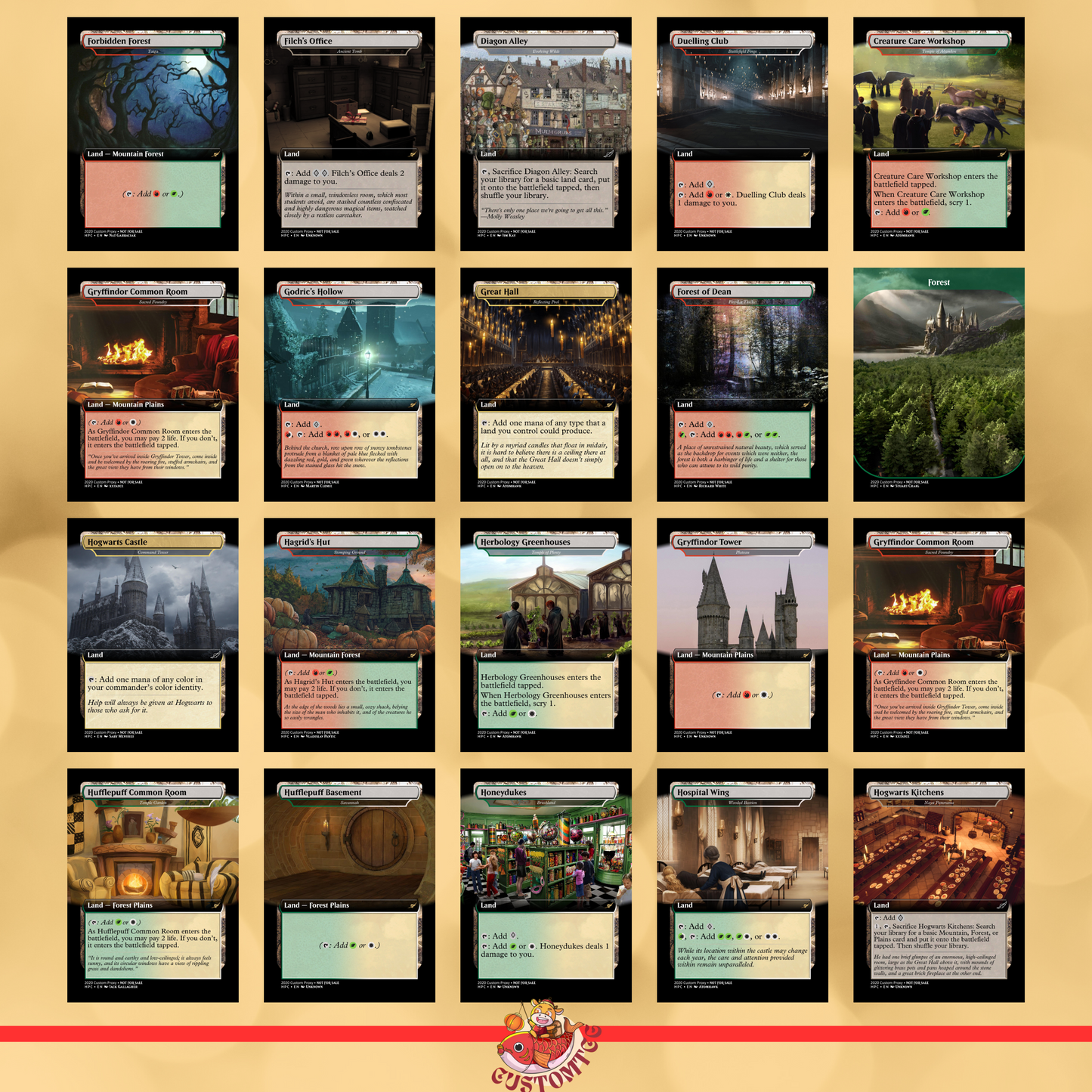 Hagrid Commander Deck