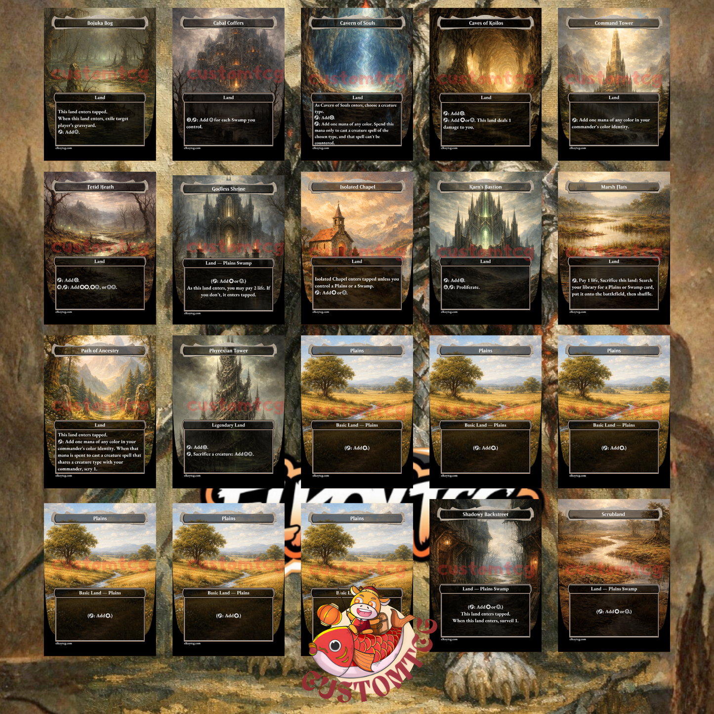 Brimaz, Blight of Oreskos Custom Deck