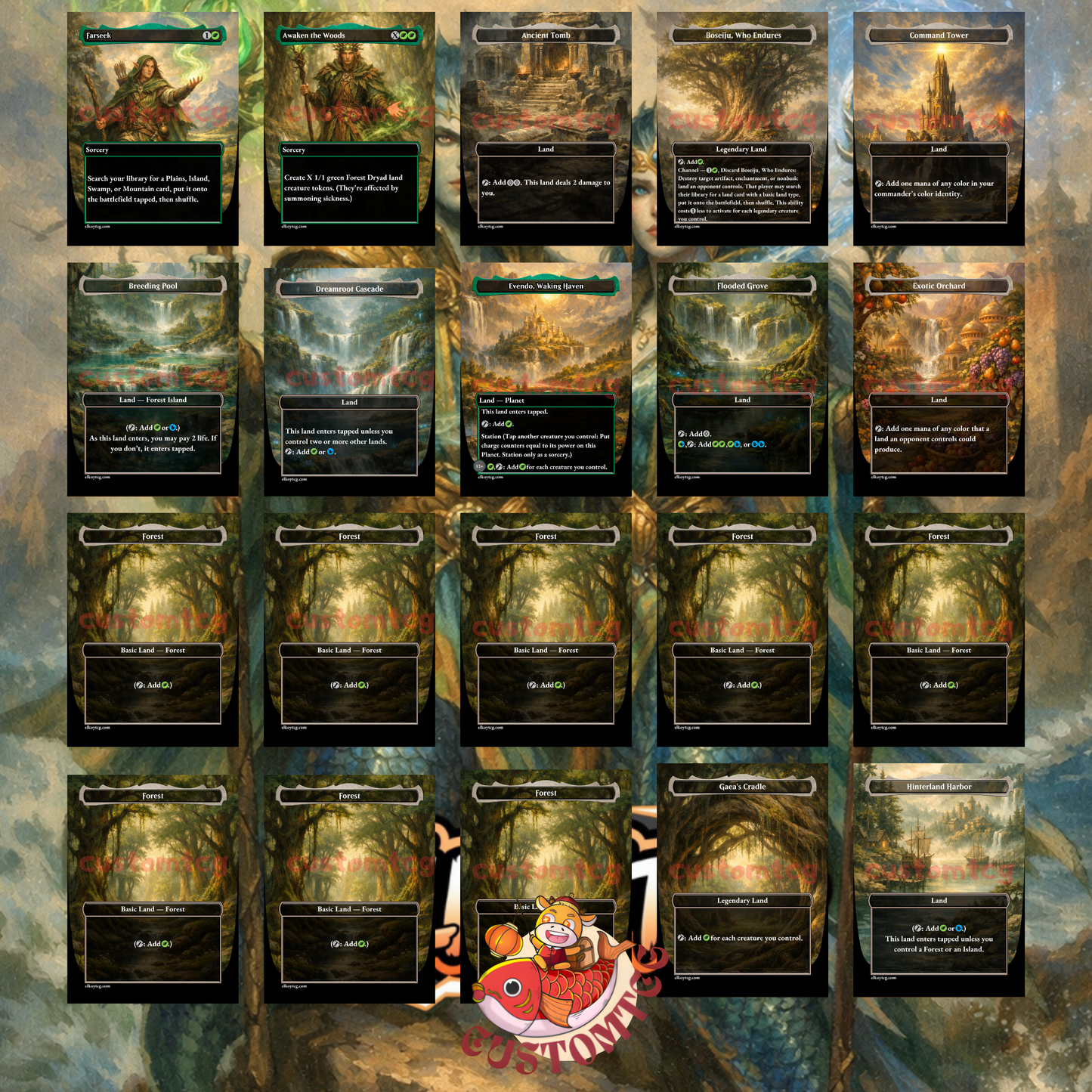 Adrix and Nev, Twincasters Custom Deck