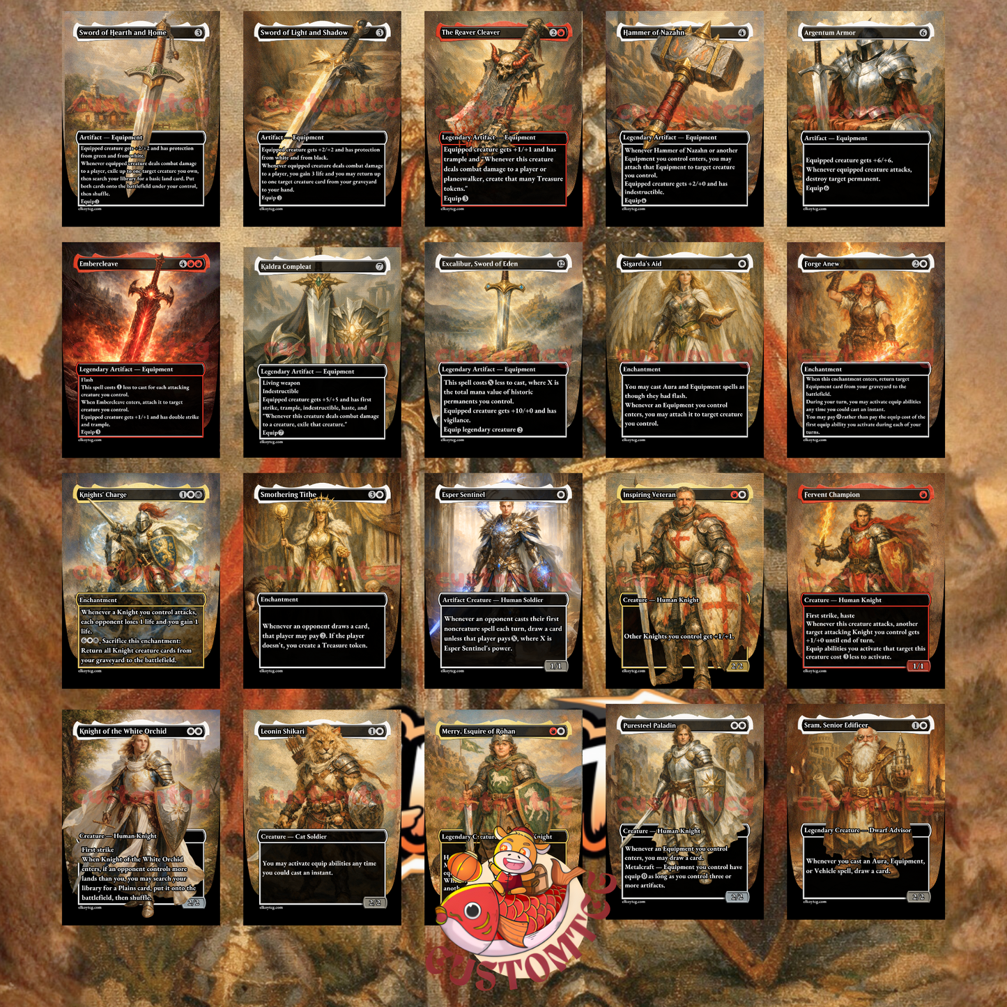Syr Gwyn, Hero of Ashvale Custom Deck