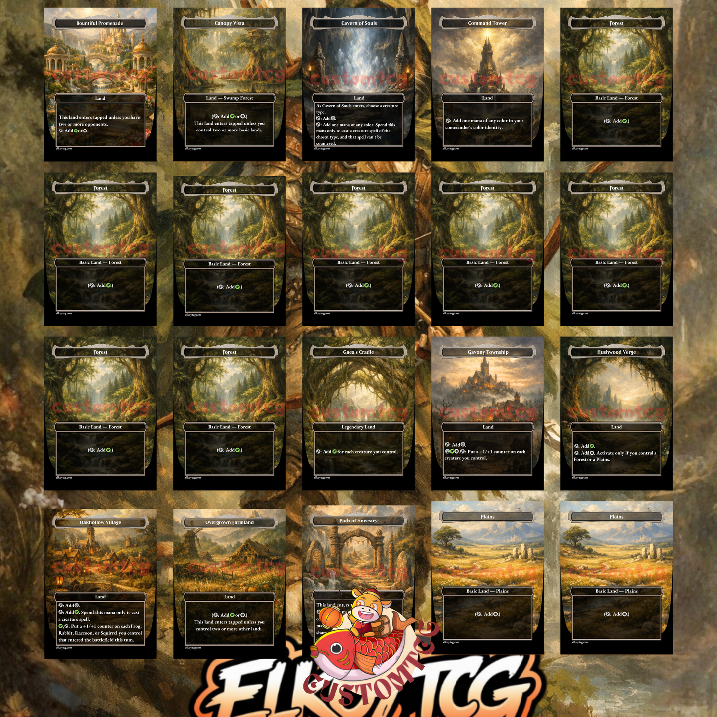 Finneas, Ace Archer Custom Deck