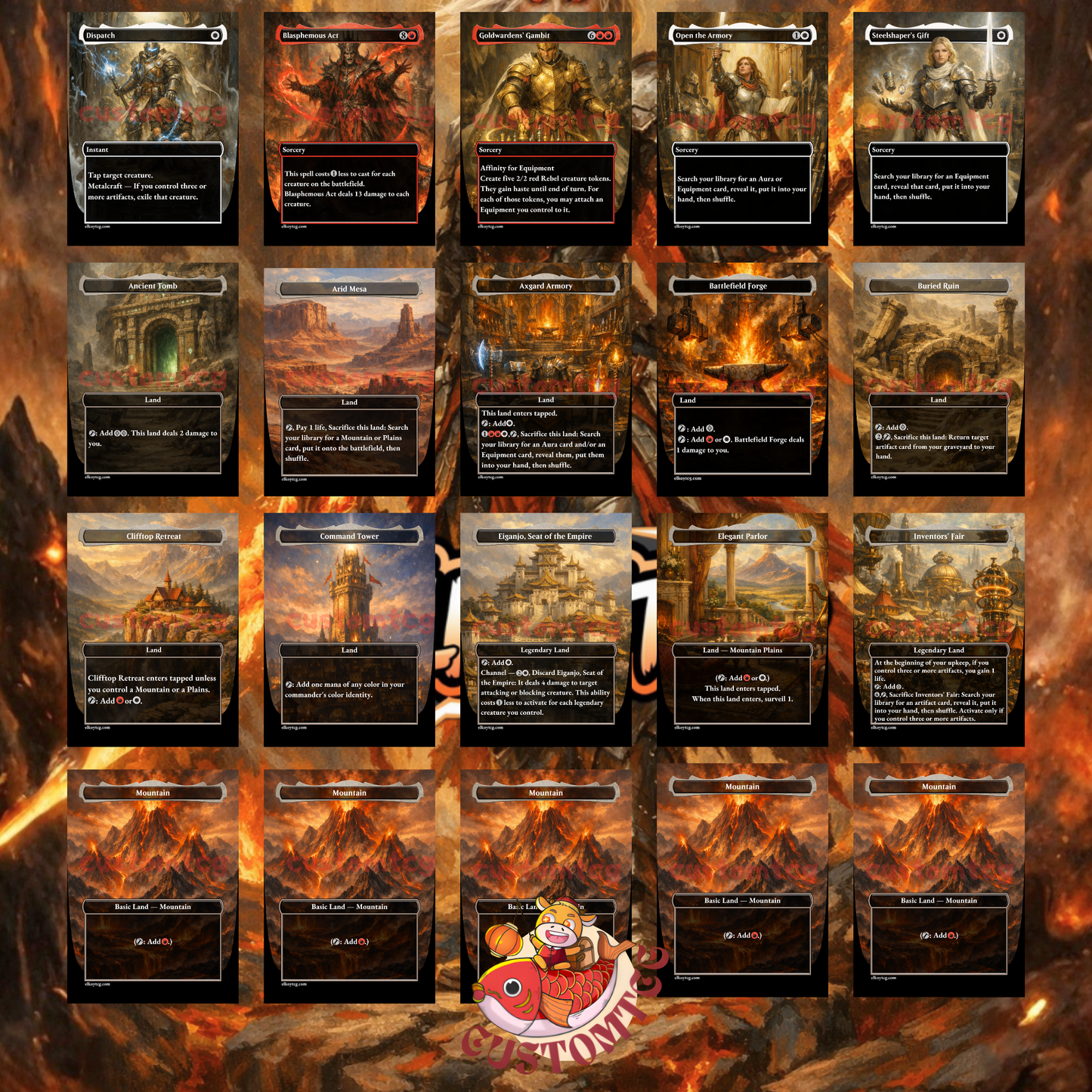 Nahiri, Forged in Fury Custom Deck