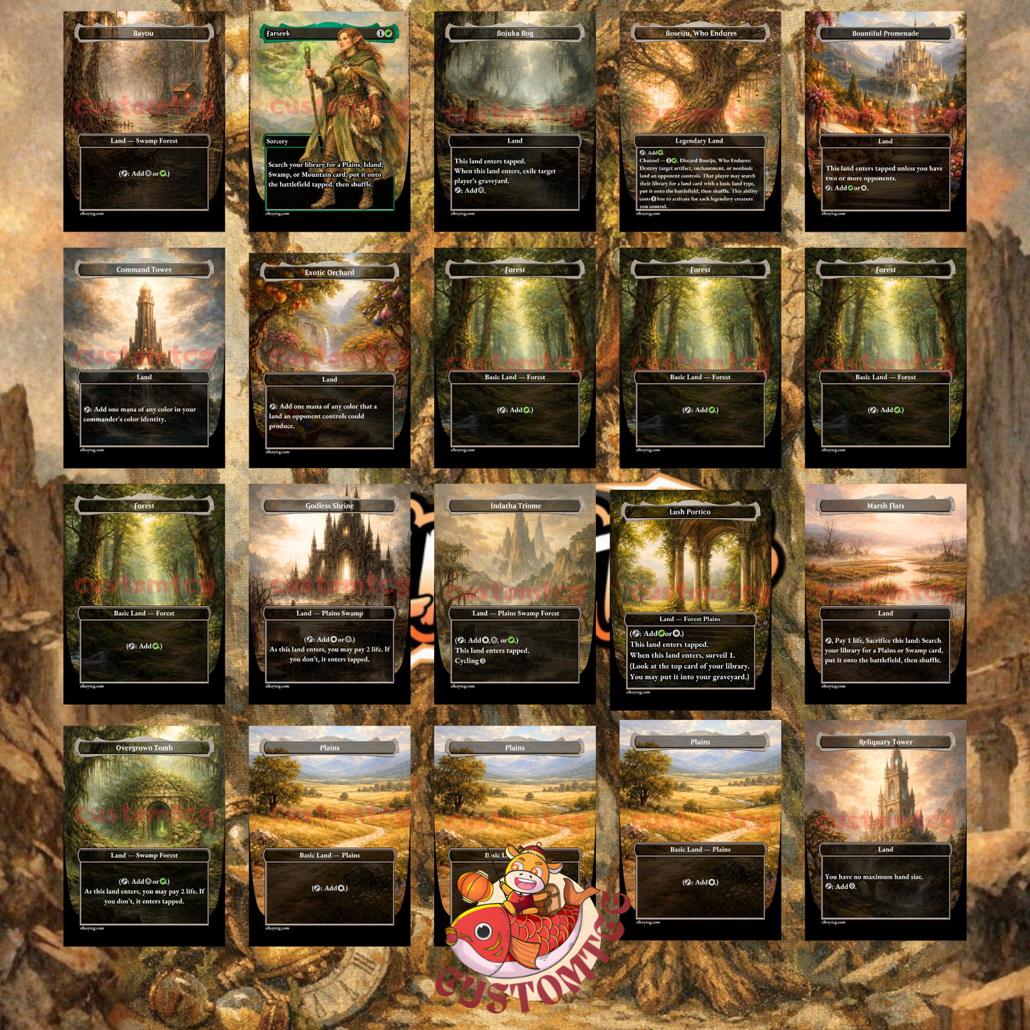 Doran, Besieged by Time Custom Deck