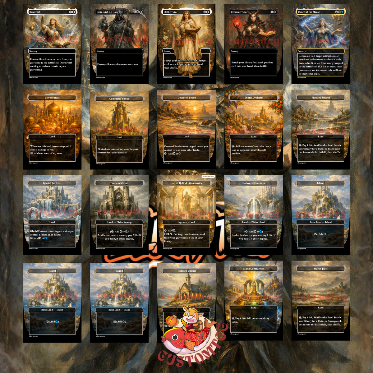 Zur, Eternal Schemer — Esper Enchantress Custom Deck