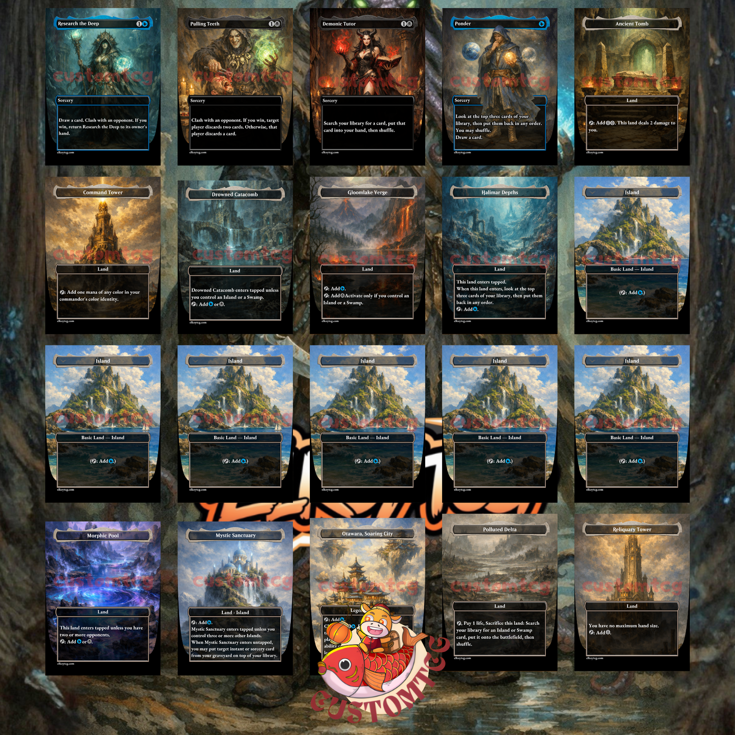 Marvo, Deep Operative Custom Deck