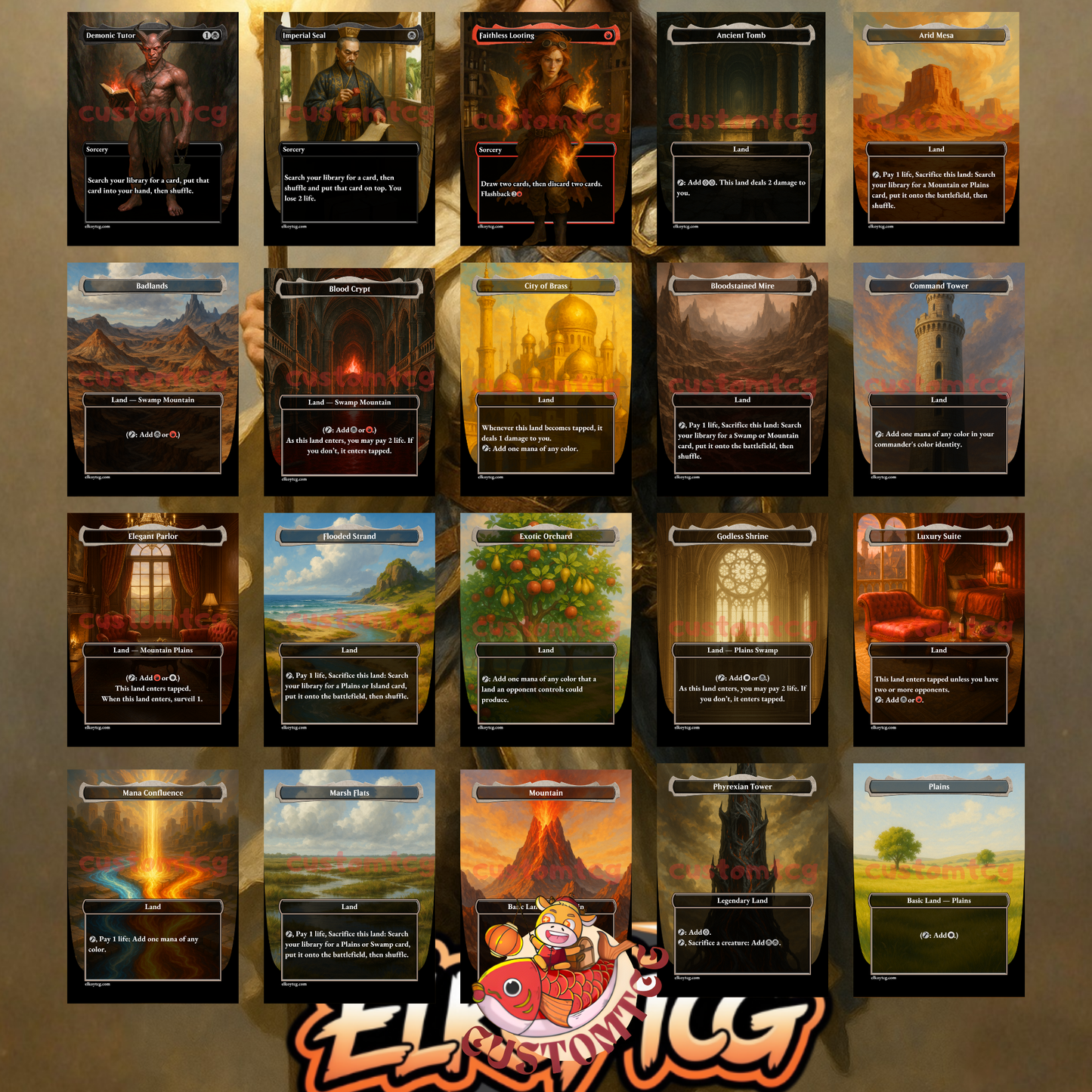 🌟 Terra, Herald of Hope — Custom Deck