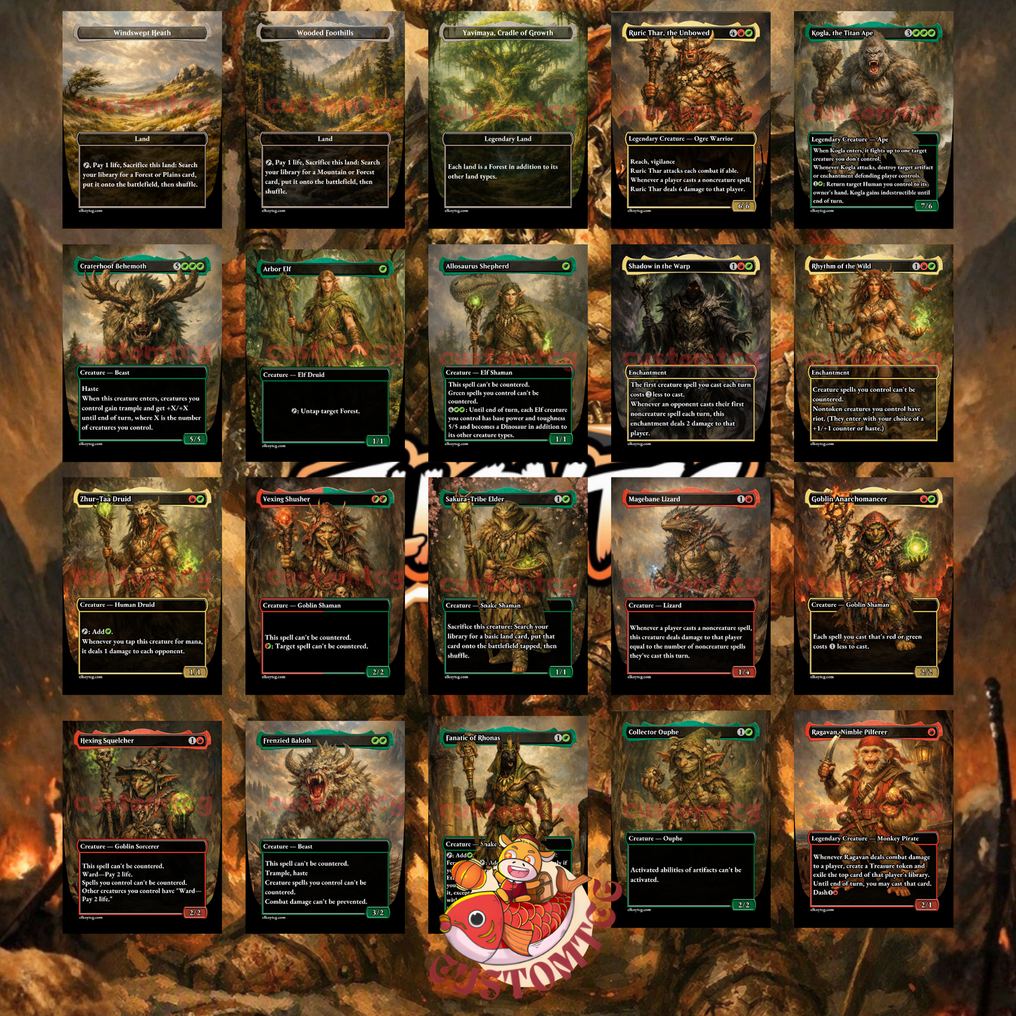Ruric Thar, the Unbowed Custom Deck
