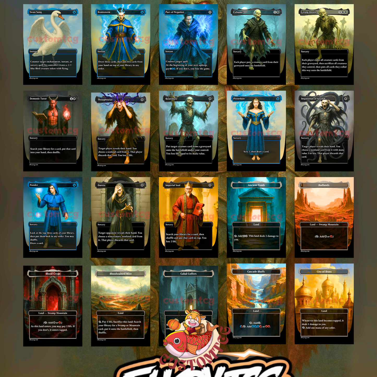 Sedris, the Traitor King – Custom Commander Deck (100 Cards + Tokens)