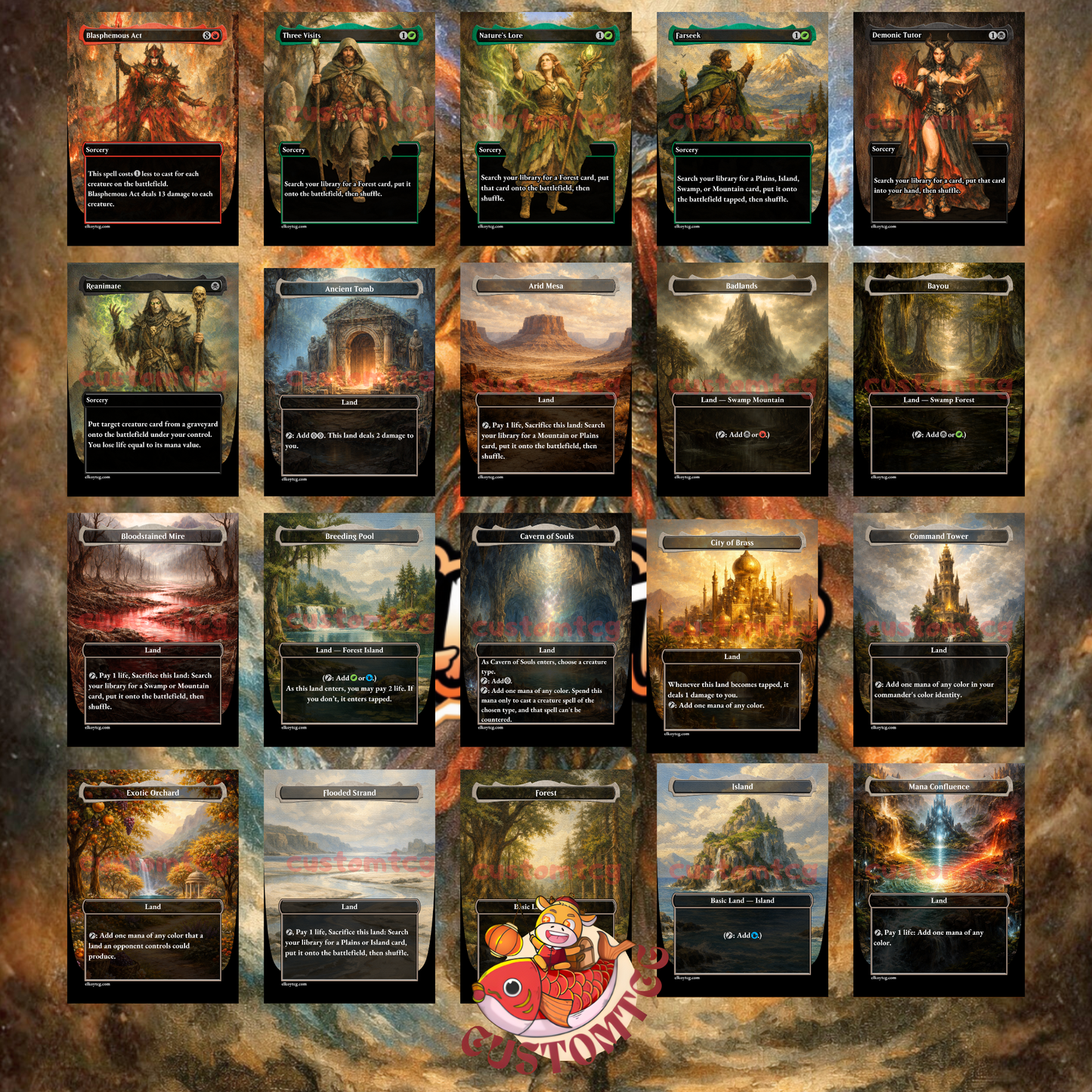 Ashling, the Limitless Custom Deck