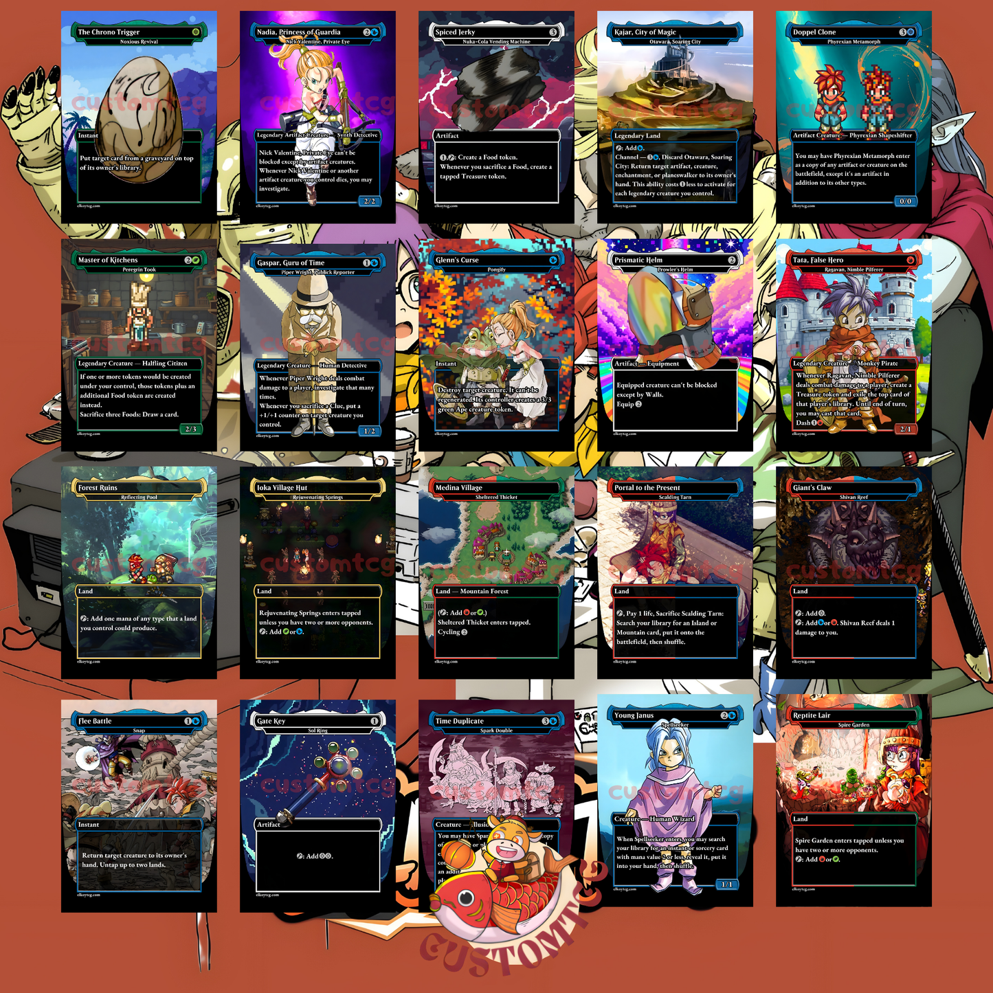 Chrono Trigger C0mmander Deck