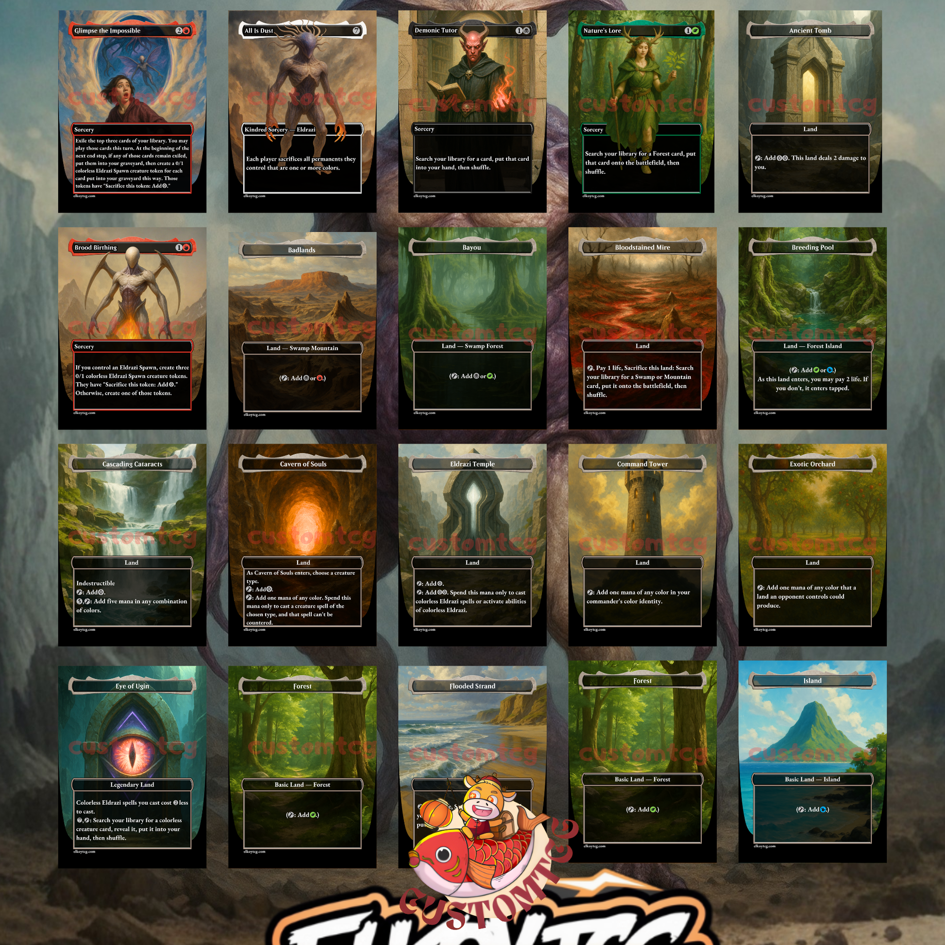 Azlask, Swelling Scourge – Eldrazi Deck – ElkoyTCG
