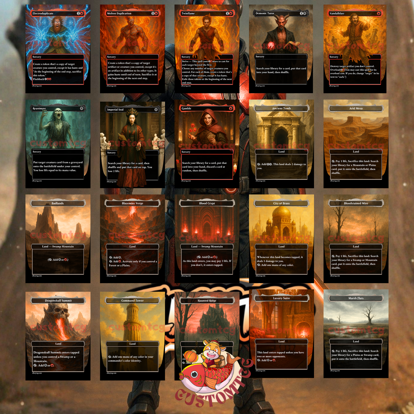 Deadpool, Trading Card – Custom Deck