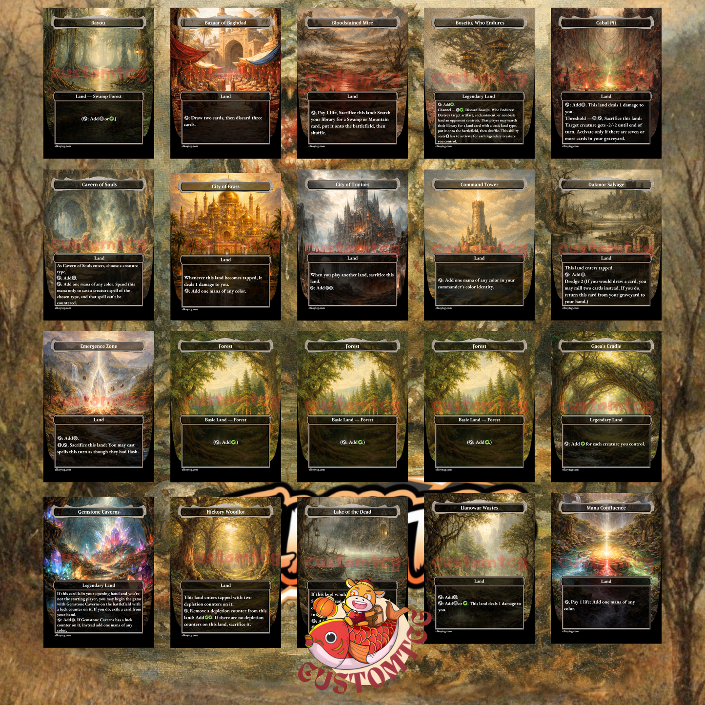 The Gitrog Monster Custom Deck