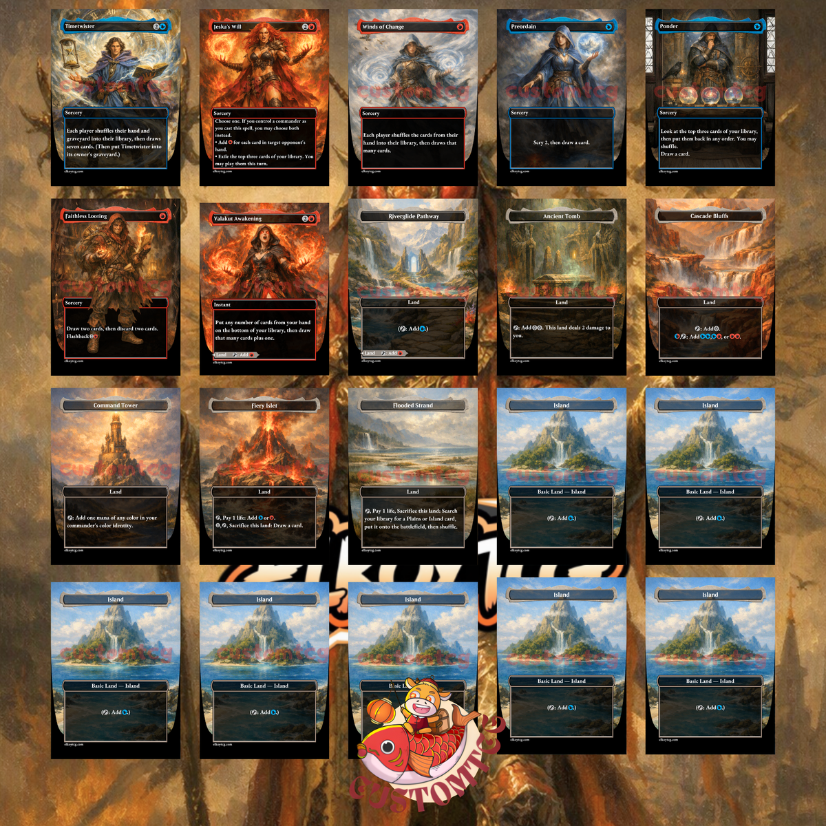 The Locust God V2 Custom Deck