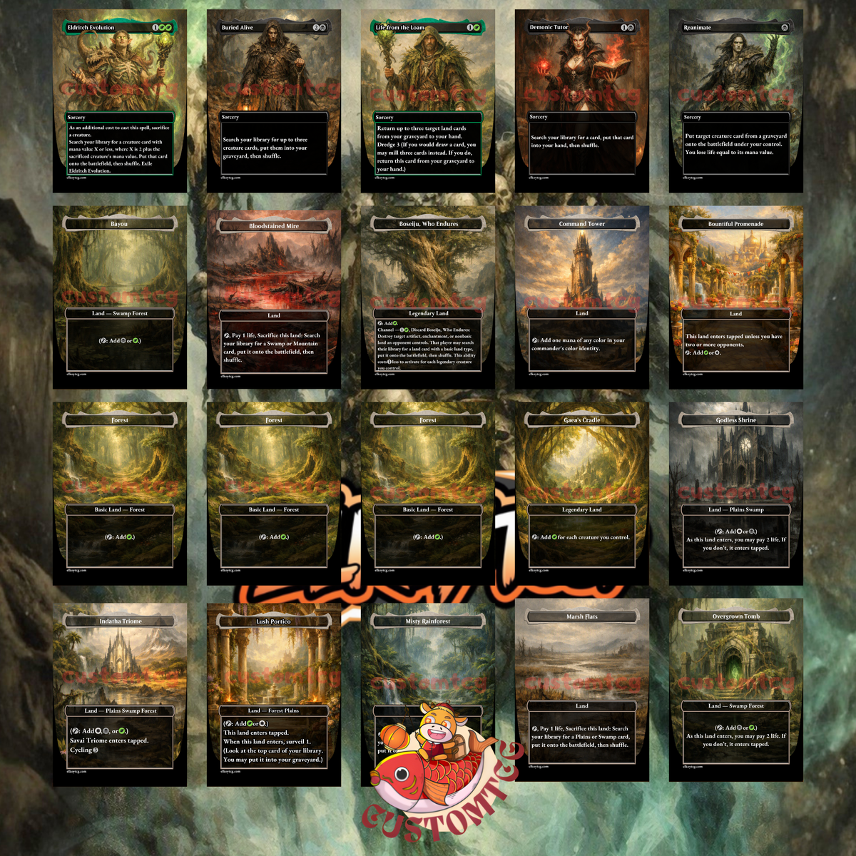 Karador, Ghost Chieftain Custom Deck