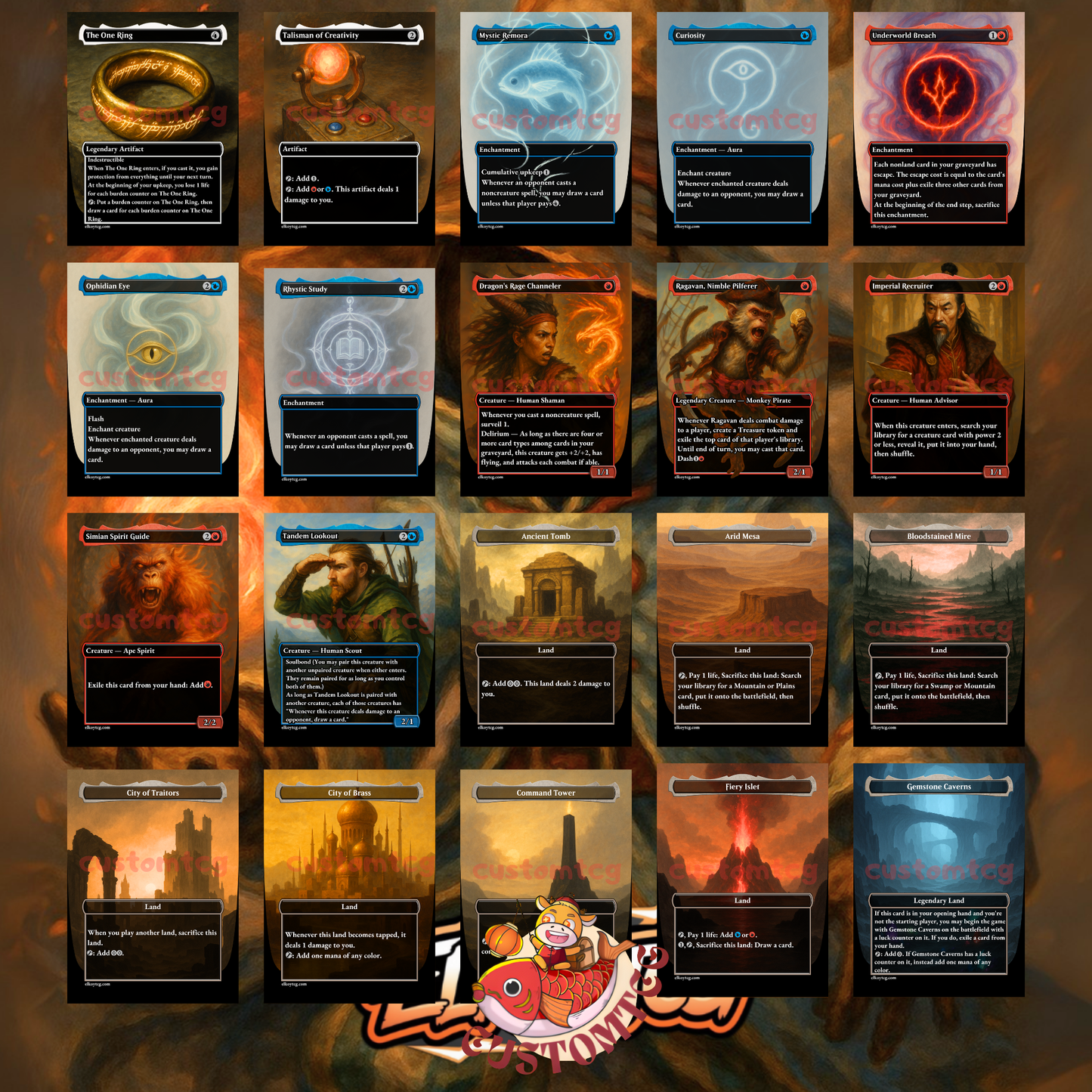 Vivi Ornitier Custom Deck