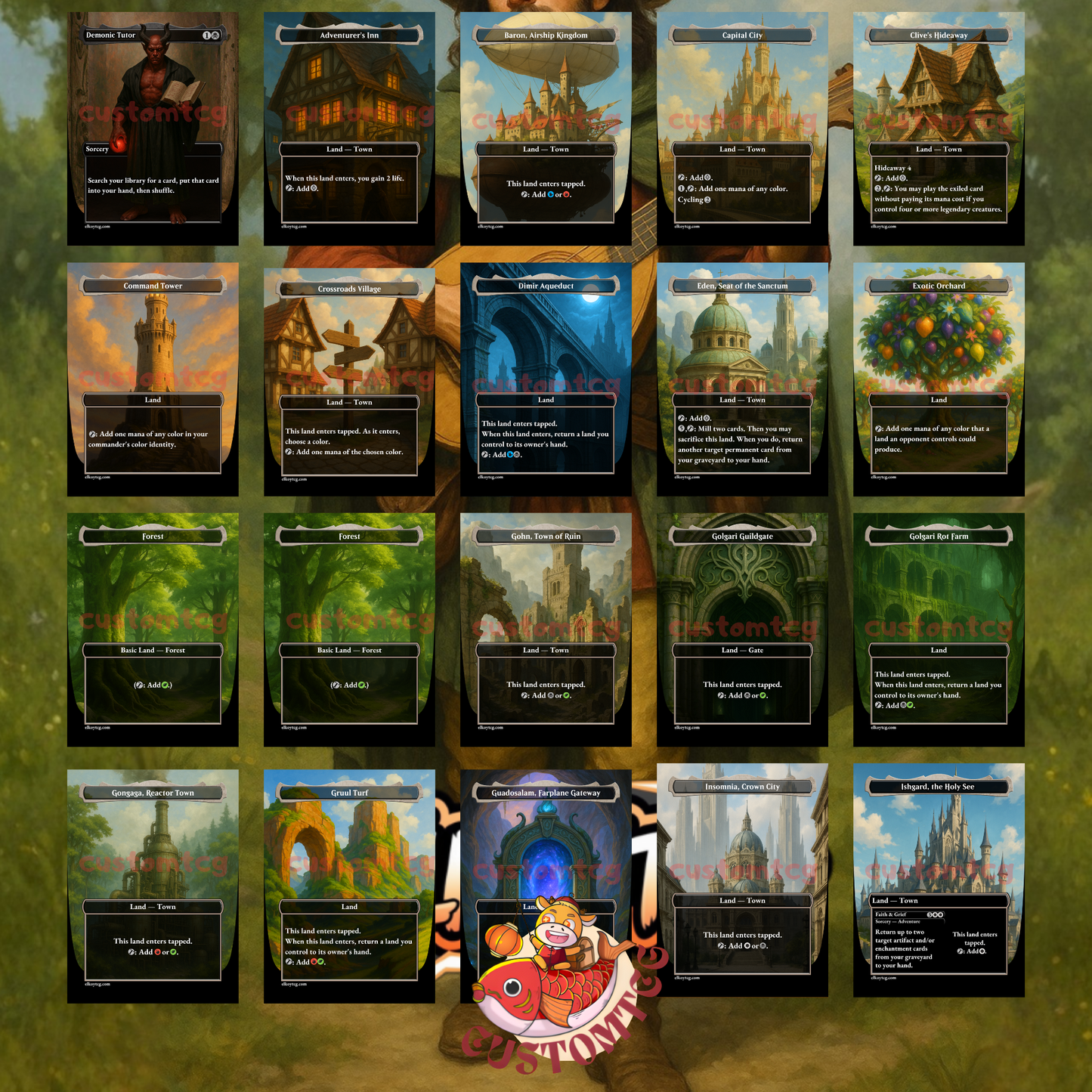 The Wandering Minstrel — Custom Deck