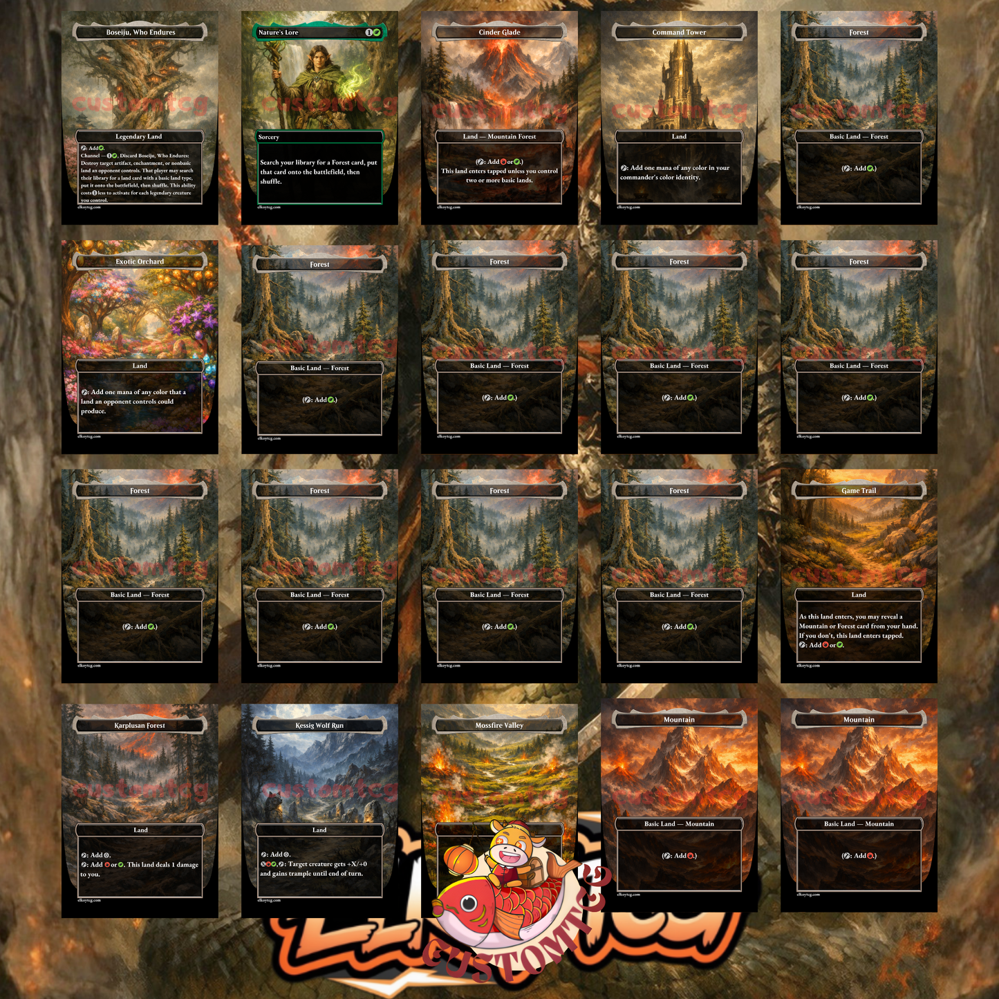Chishiro, the Shattered Blade Custom Deck
