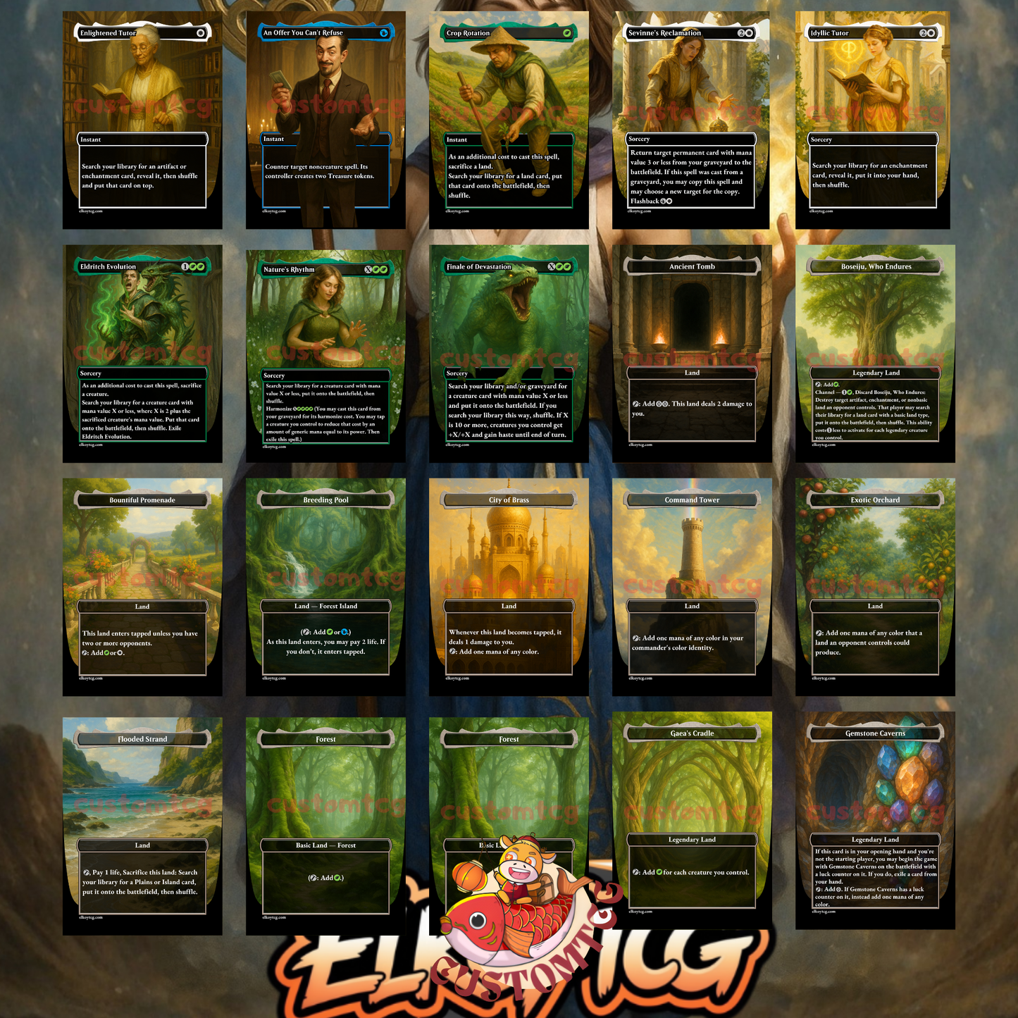 ✨ Yuna, Grand Summoner — Custom Deck
