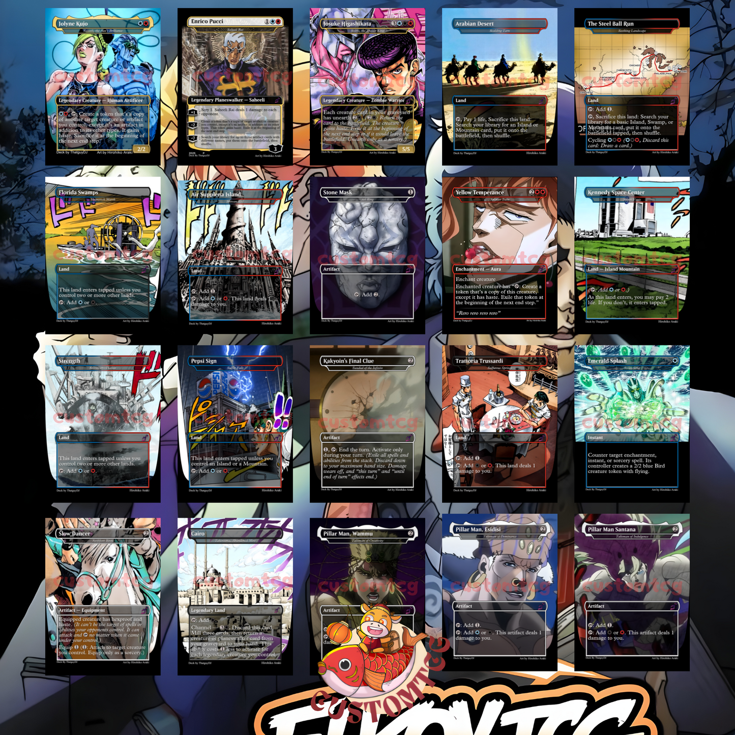 JoJo’s Bizarre Commander Deck
