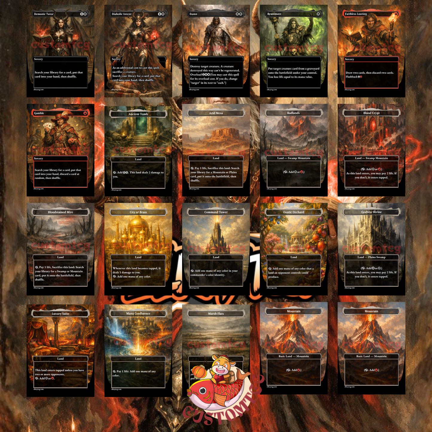 Extus, Oriq Overlord custom deck