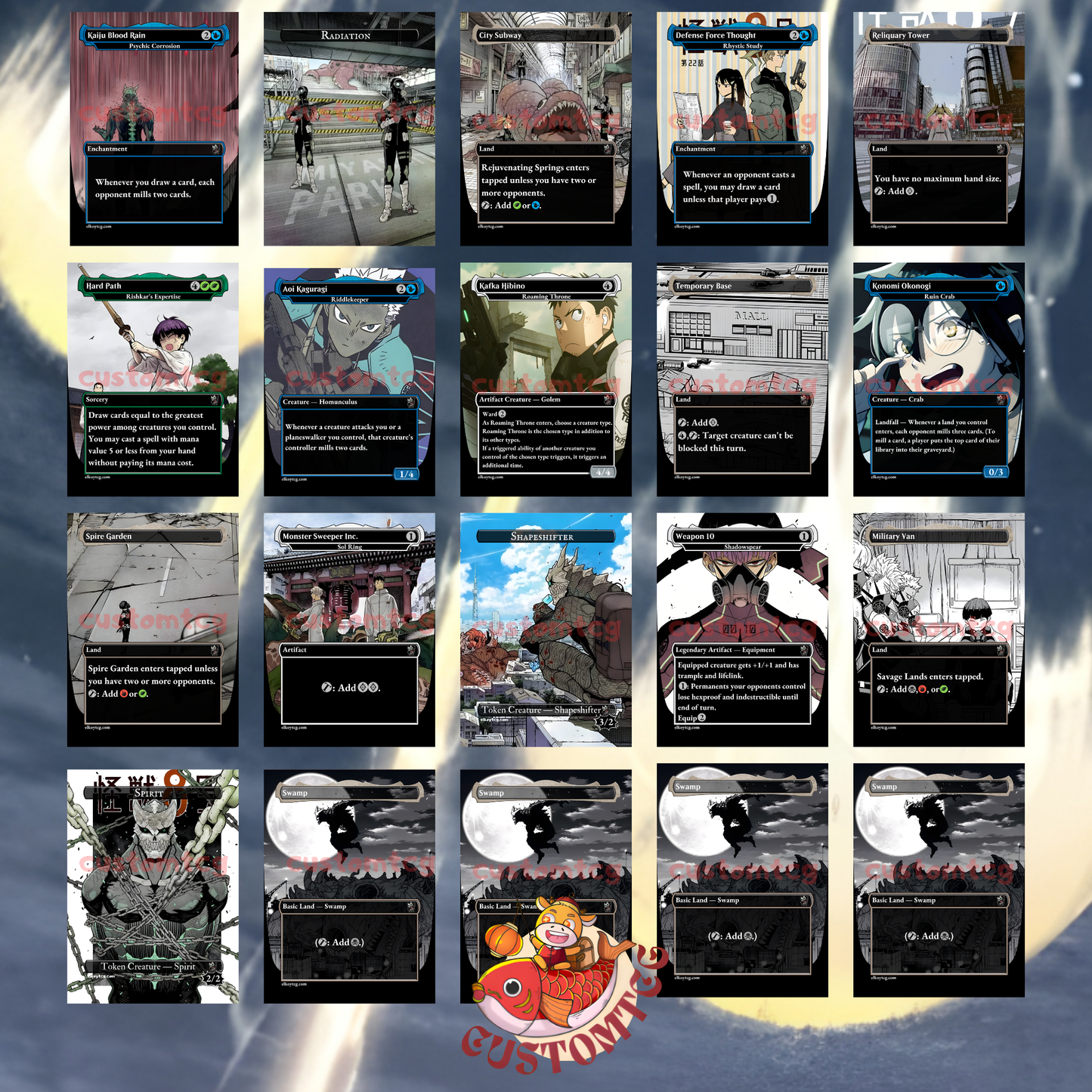 KAIJU Custom Deck
