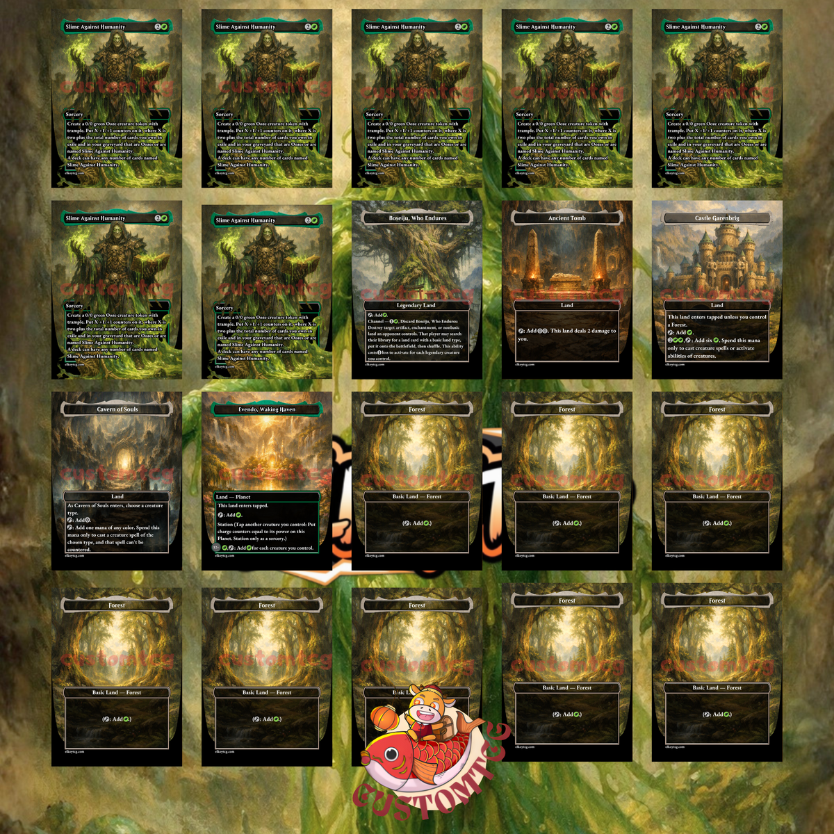 Aeve, Progenitor Ooze Custom Deck