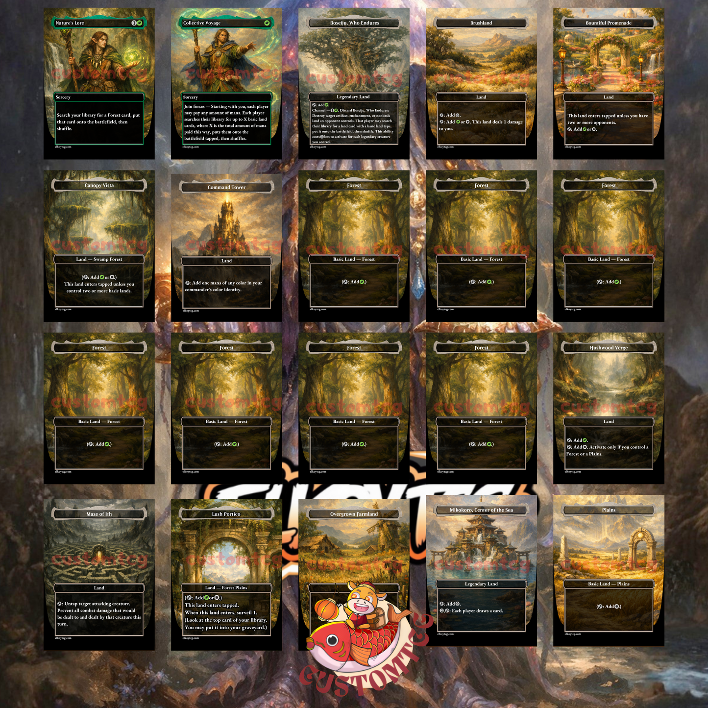Gluntch, the Bestower Custom Deck