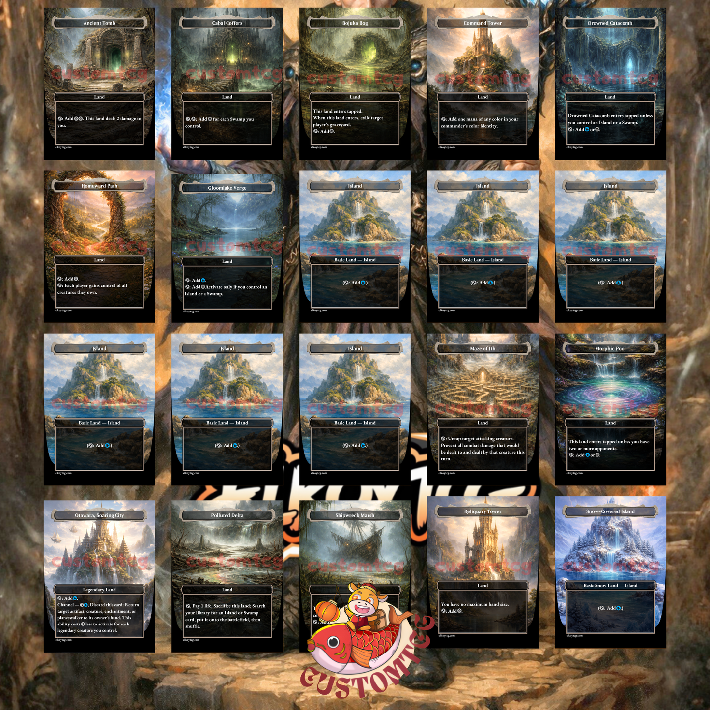 Jon Irenicus, Shattered One – Custom Deck⚡🧙