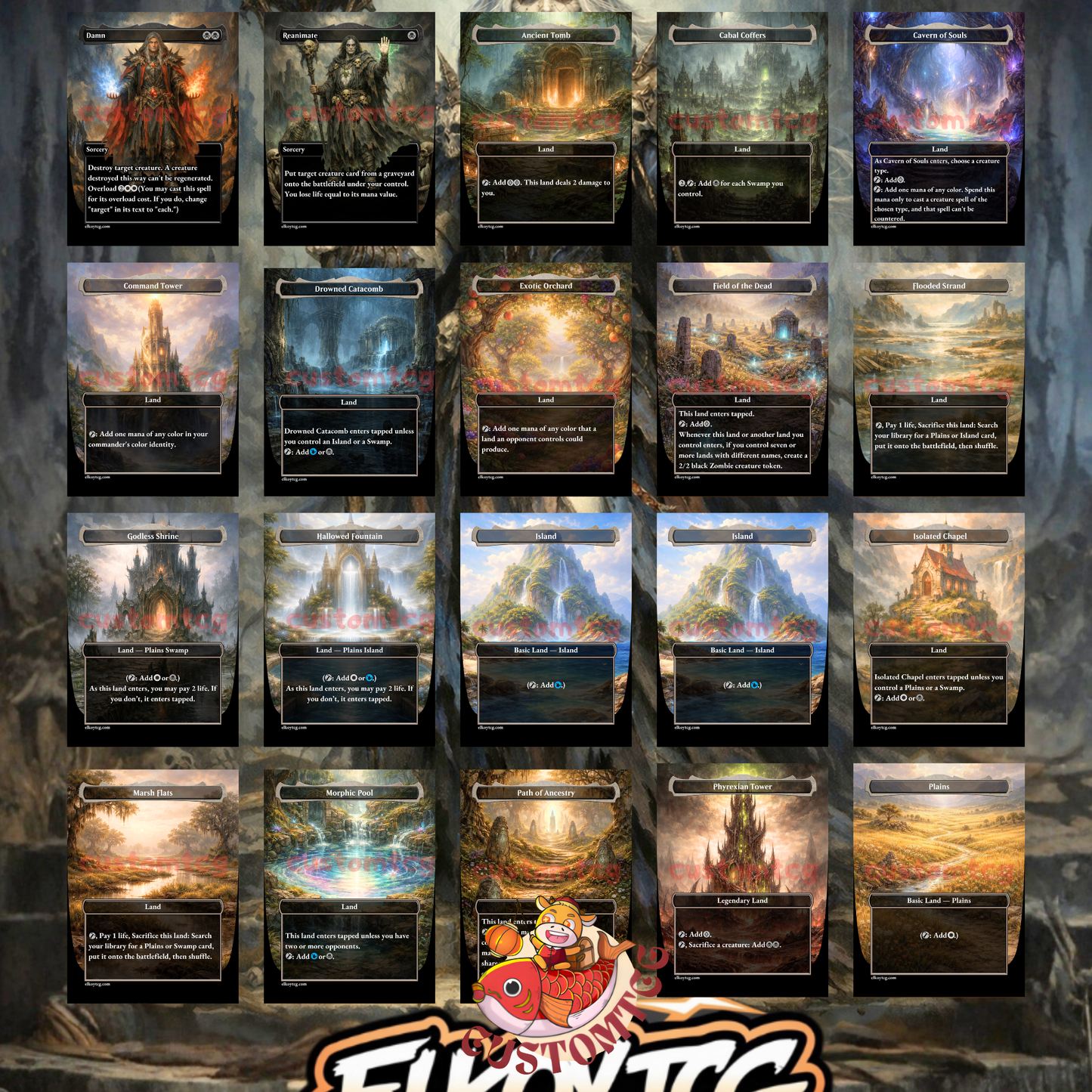 Varina, Lich Queen – Custom Deck  💀🧟