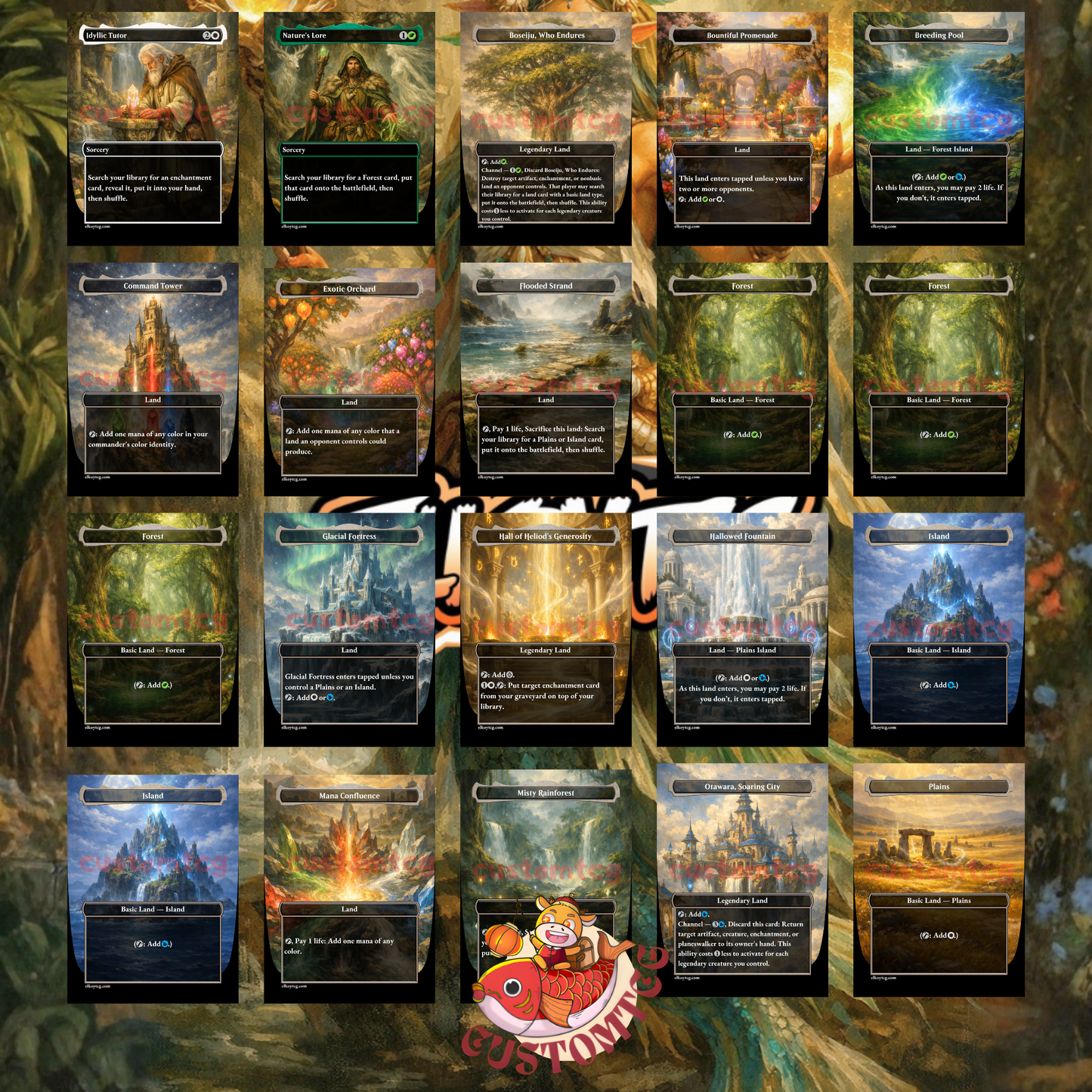 Tuvasa the Sunlit Custom Deck