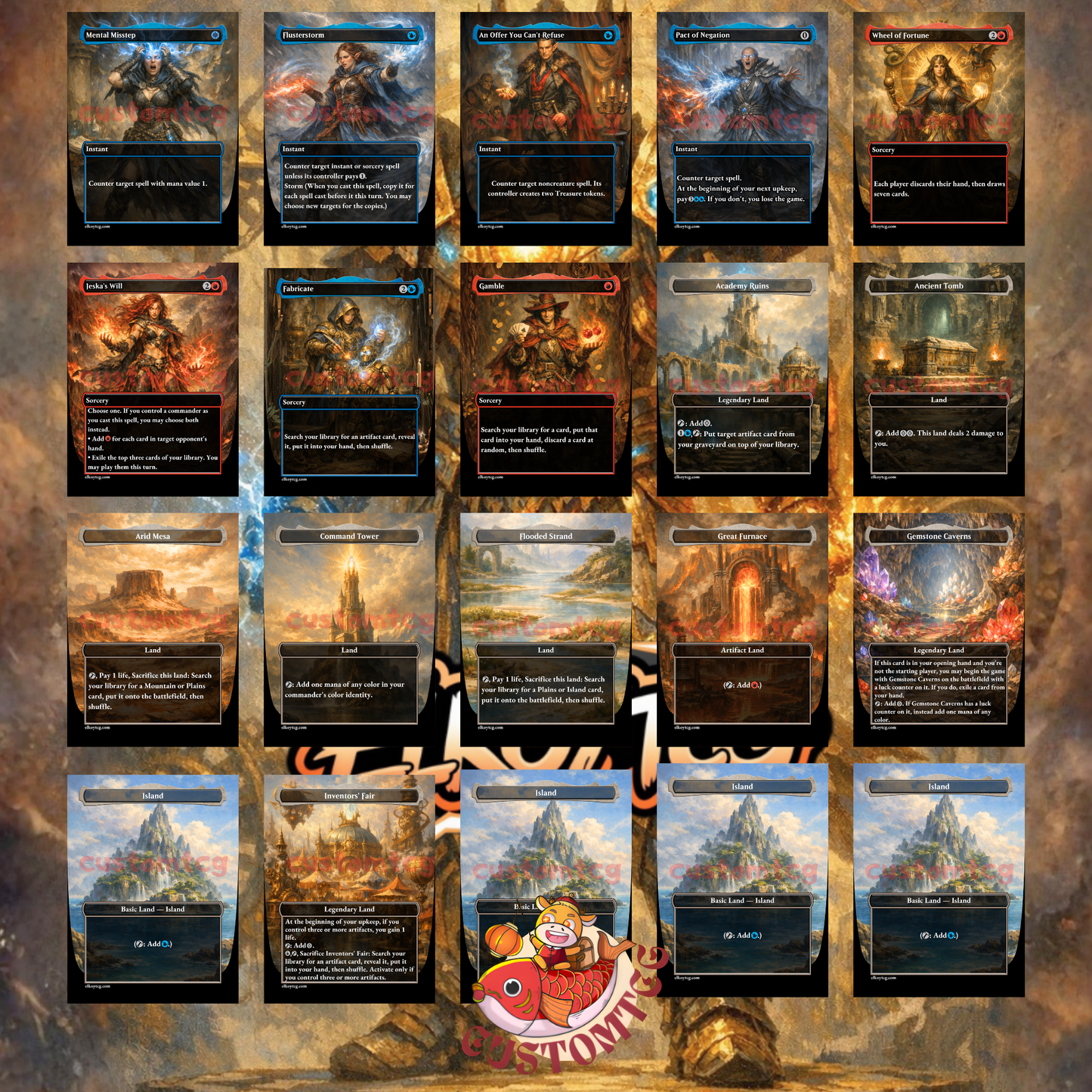Iron Man, Titan of Innovation Custom Deck