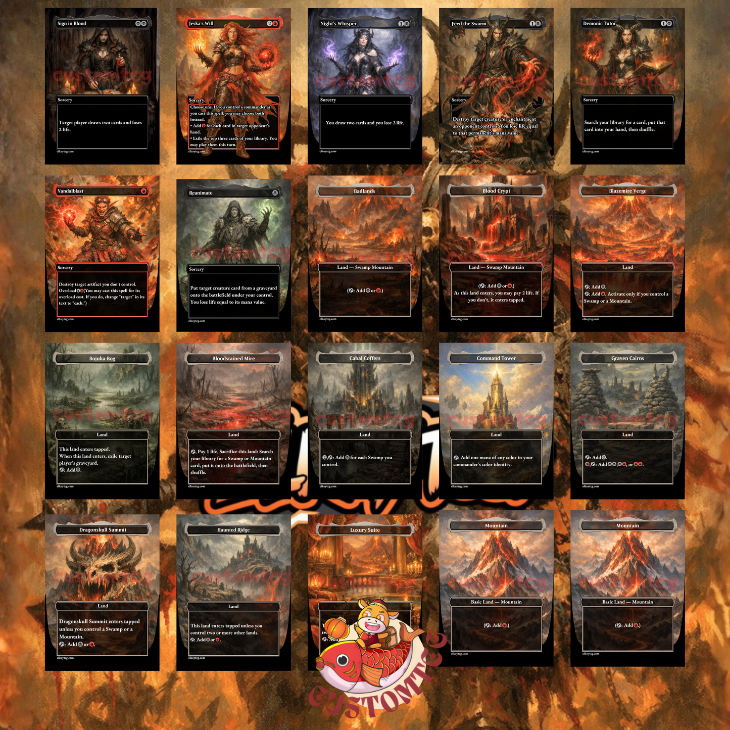 Kardur, Doomscourge custom deck