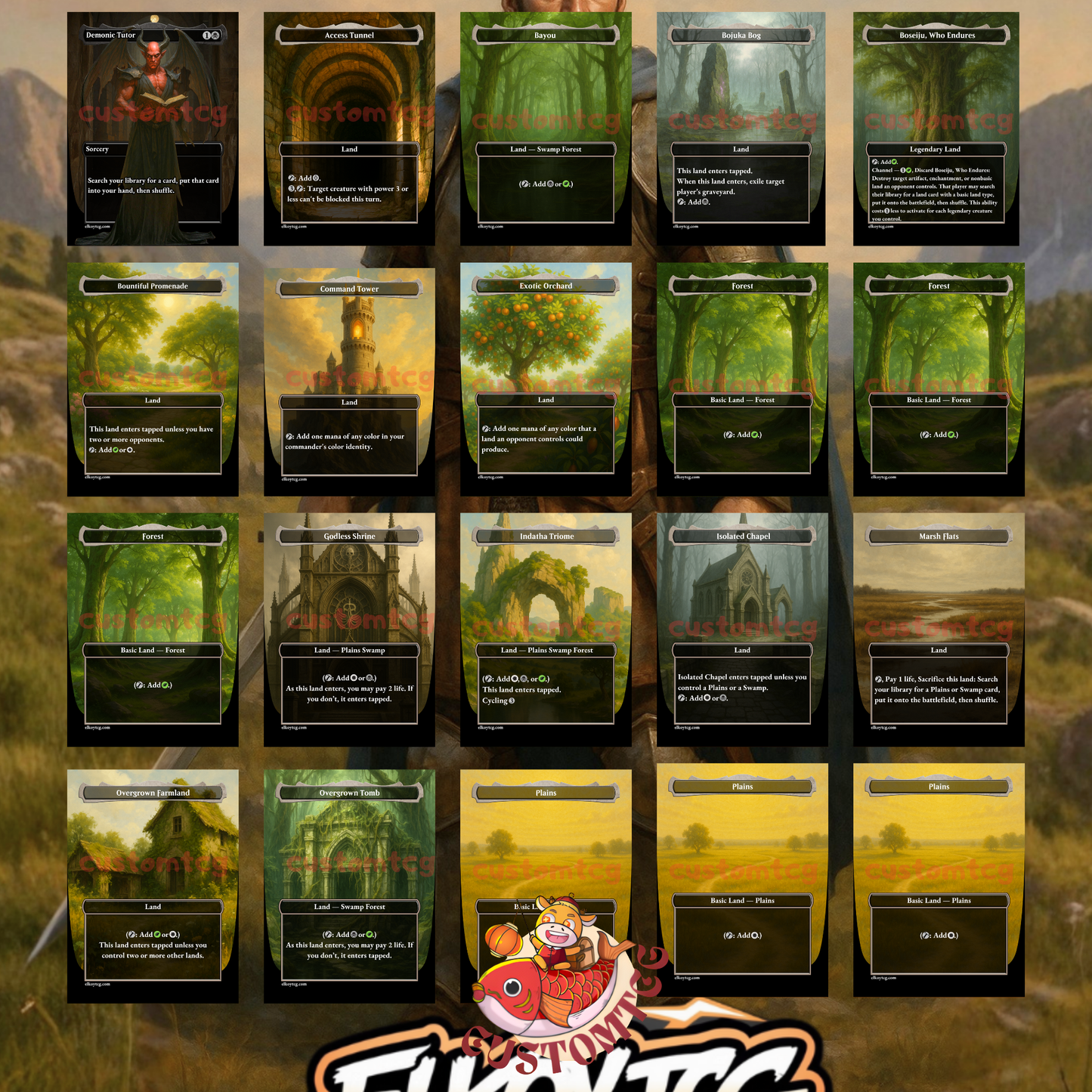 Felothar the Steadfast Custom Deck