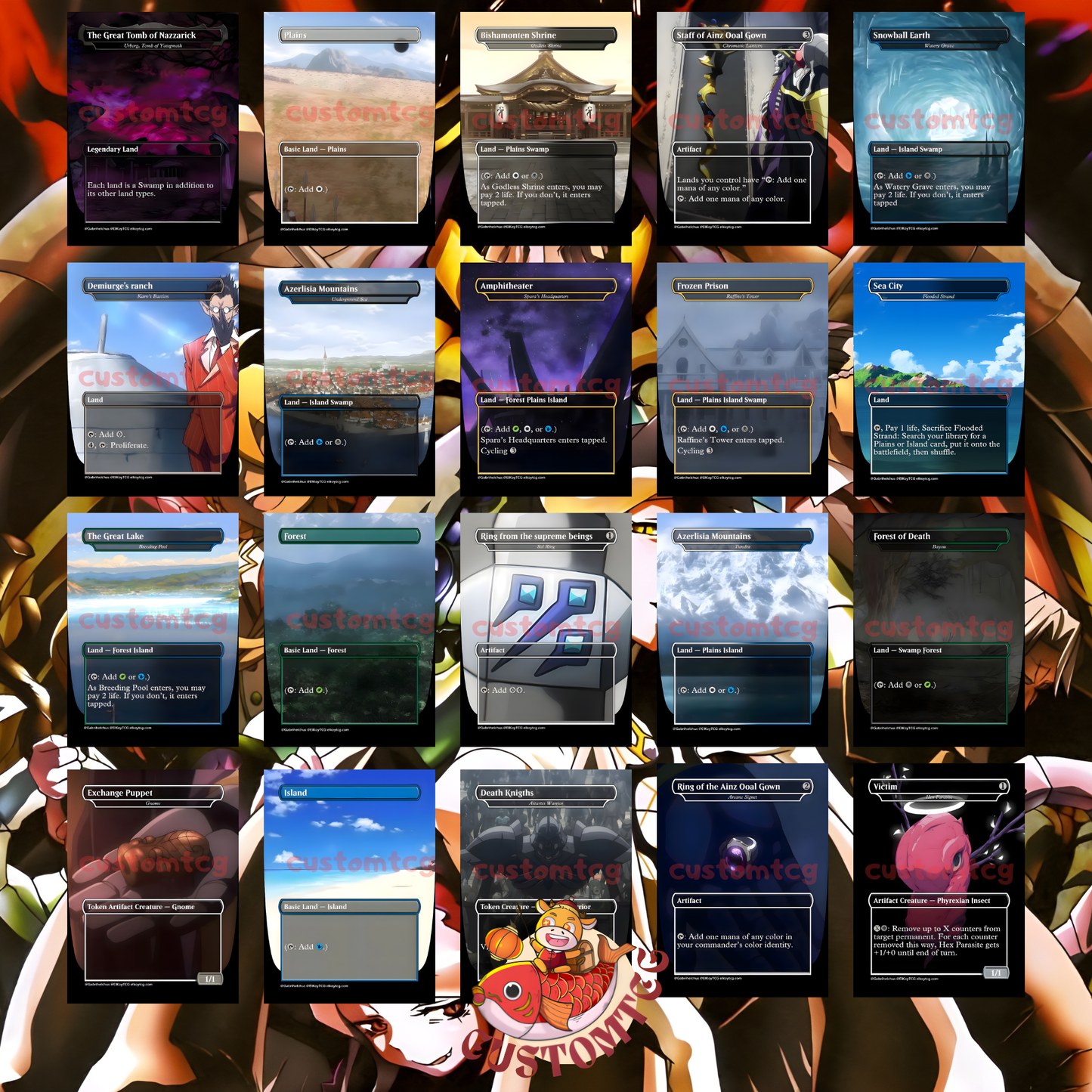 Overlord V2.0 Custom Deck