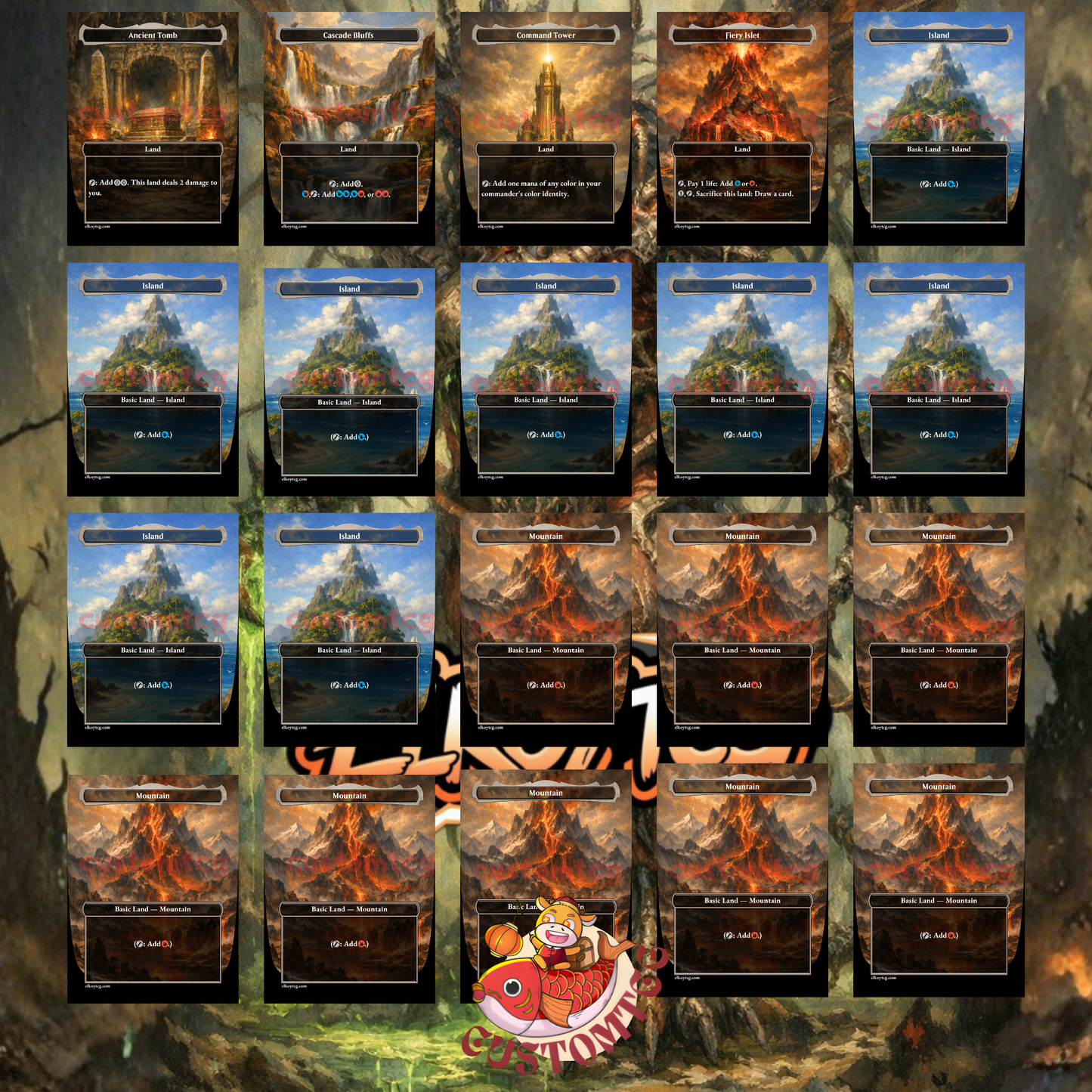 Ovika, Enigma Goliath Custom Deck