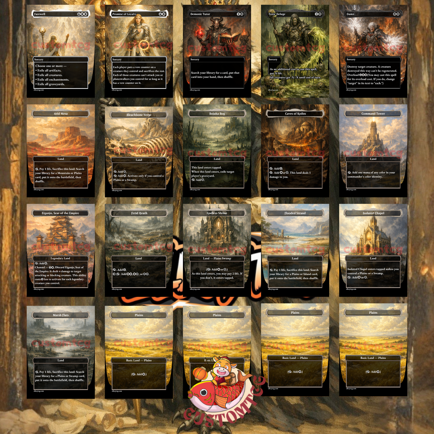 Breena, the Demagogue Custom Deck