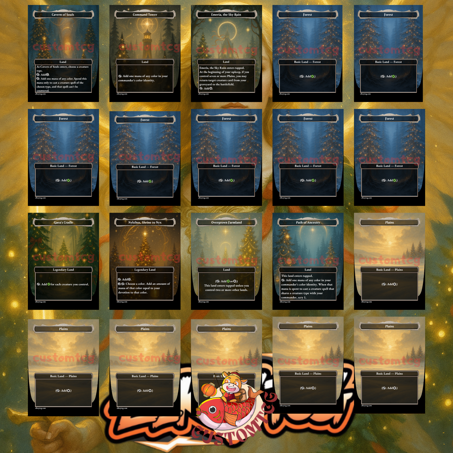 Sigarda, Font of Blessings Custom Deck