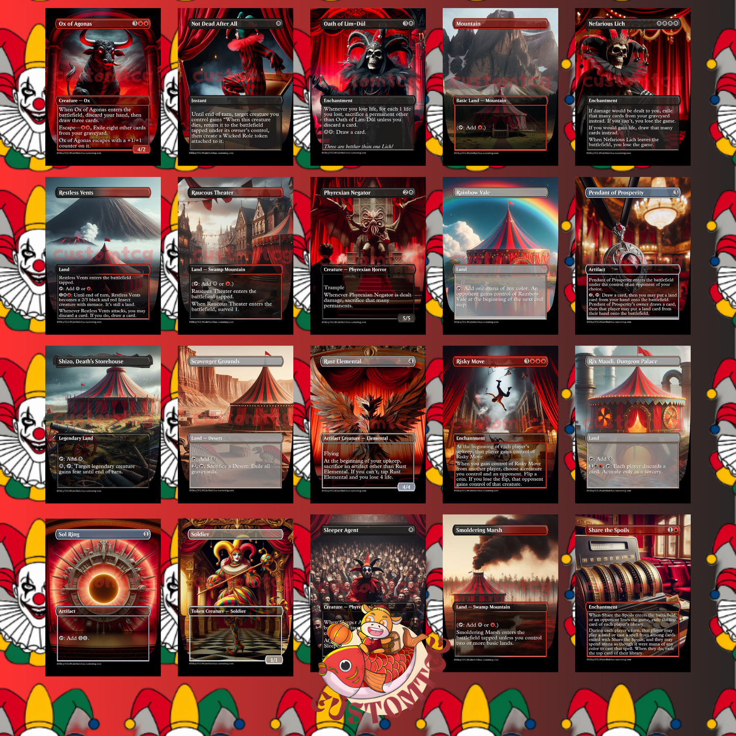 Blim Jester Custom Deck